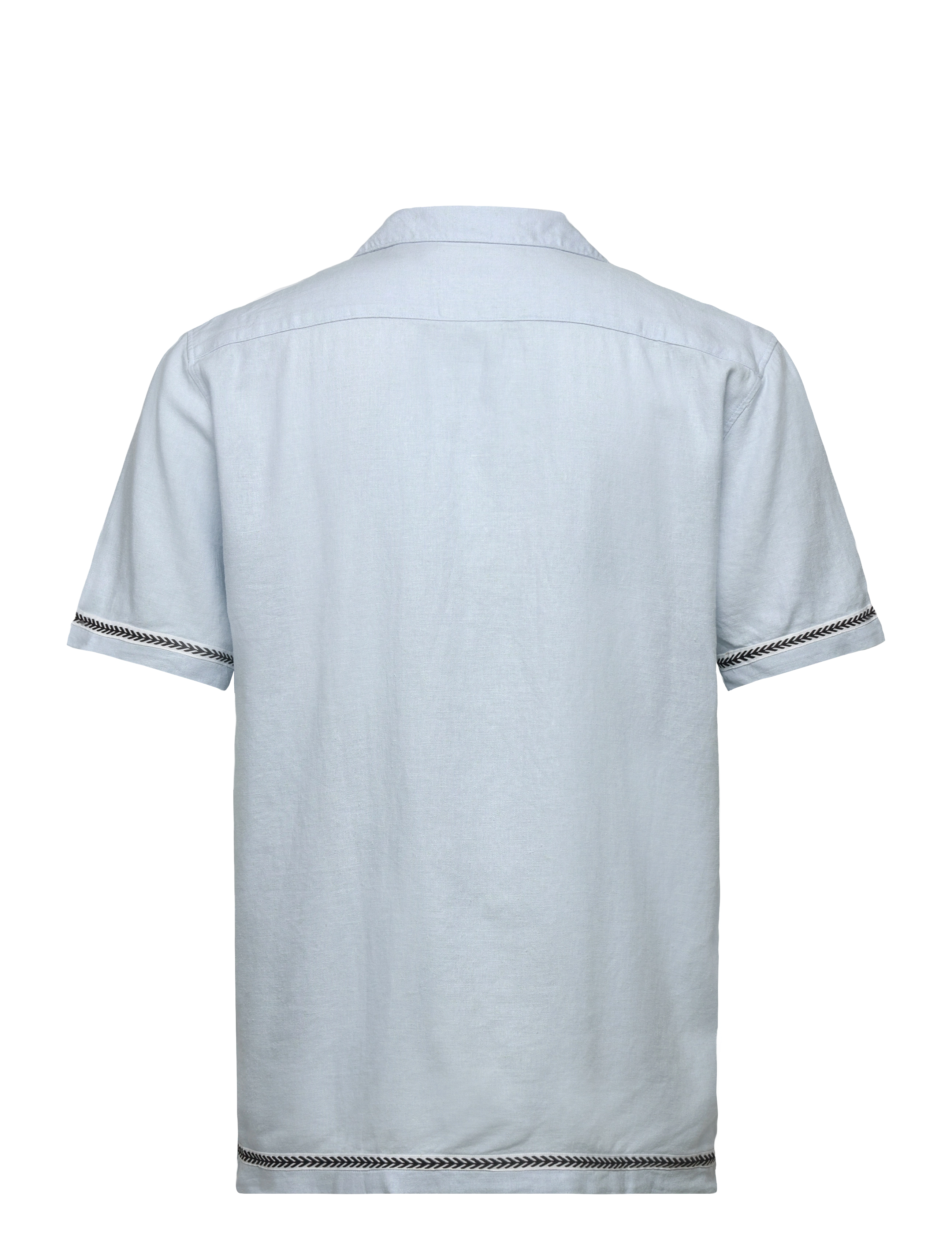 Lindbergh - Soft viscose linen shirt S/S - linased särgid - lt blue - 1