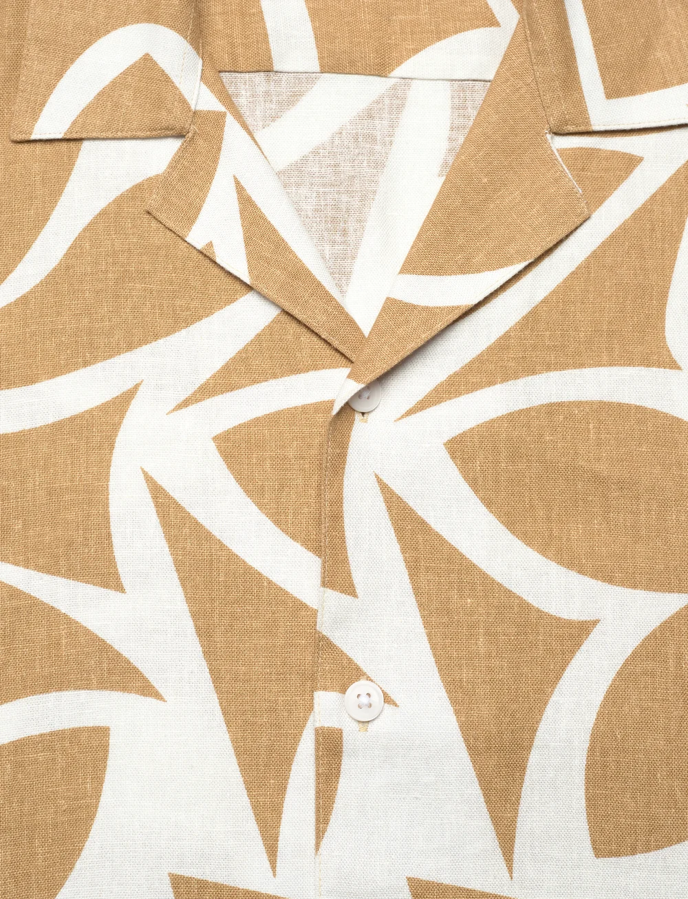 Lindbergh - Soft viscose linen shirt S/S - chemises de lin - sand - 2