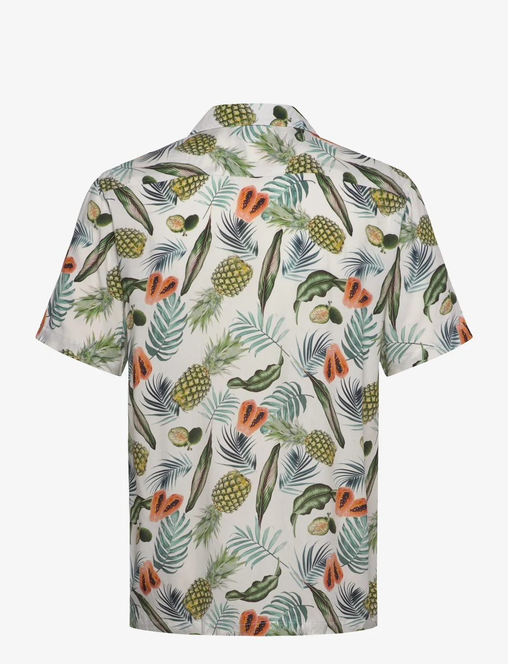 Lindbergh - Resort viscose shirt S/S - lühikeste varrukatega särgid - white - 1