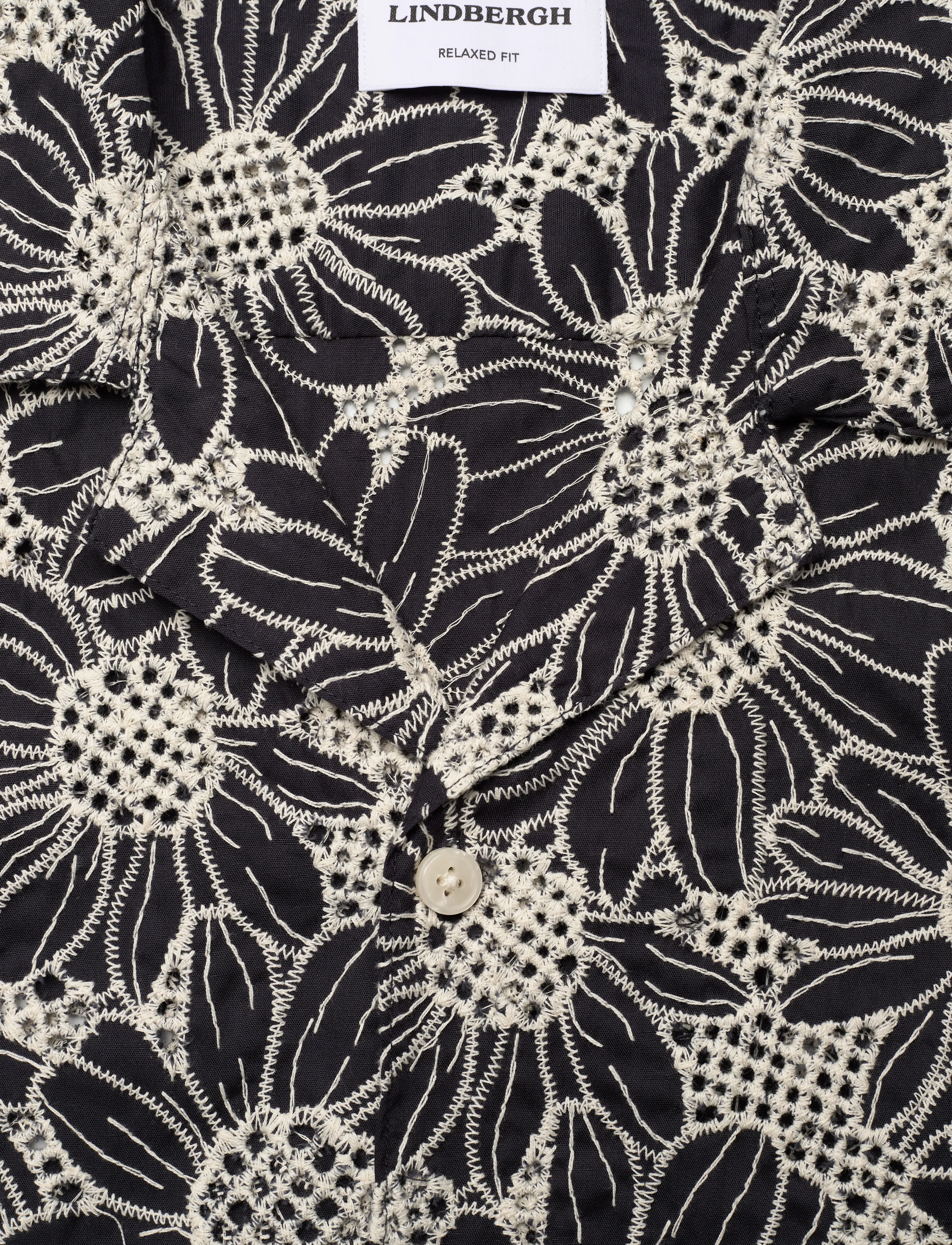 Lindbergh - Sunflower shirt S/S - deep blue - 2