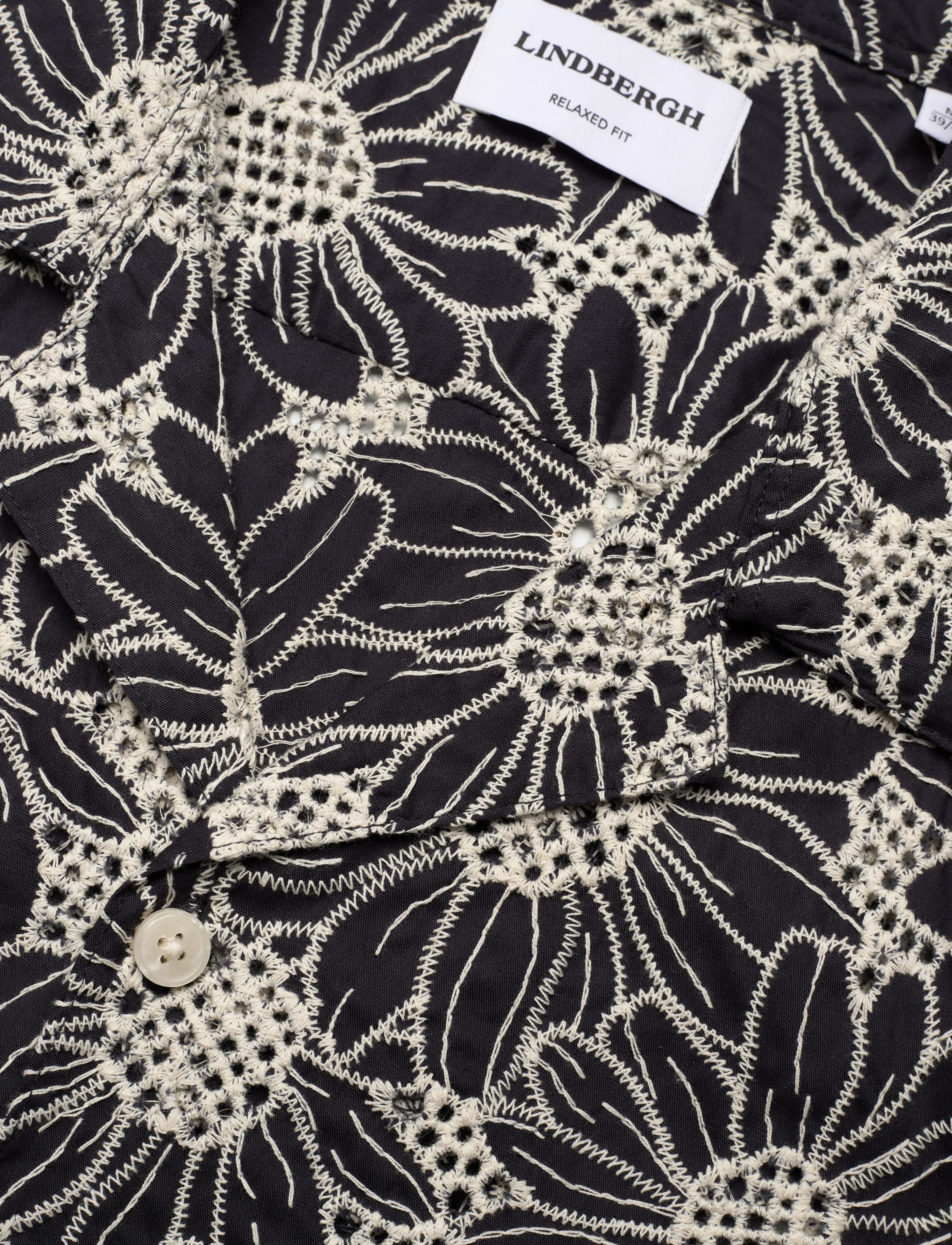 Lindbergh - Sunflower shirt S/S - deep blue - 3