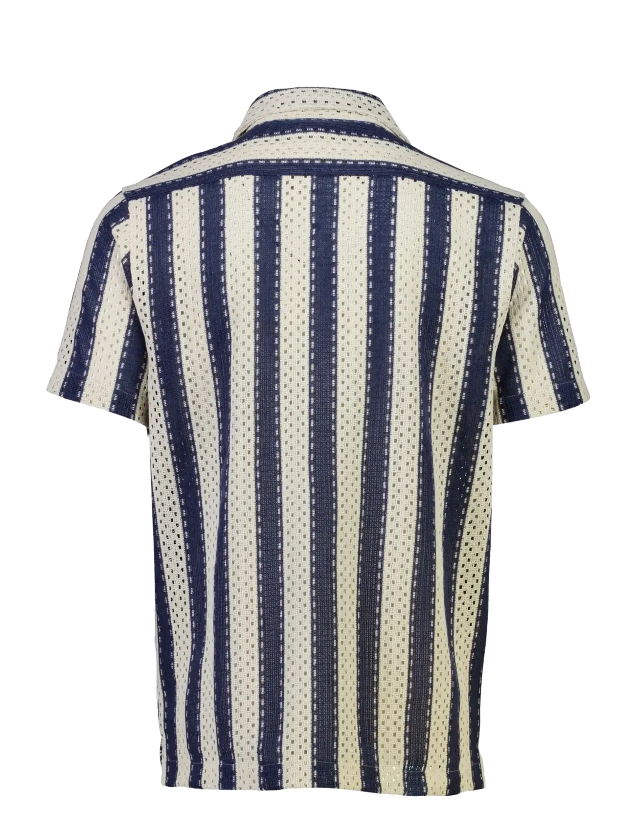 Lindbergh - Bold striped resort shirt S/S - triibulised särgid - navy - 2