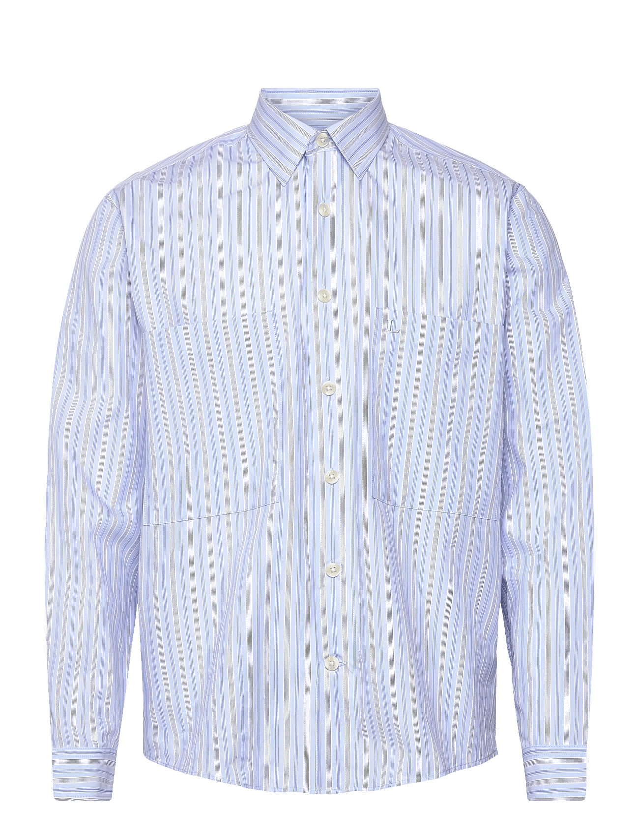 Fine striped L/S shirt - LT
