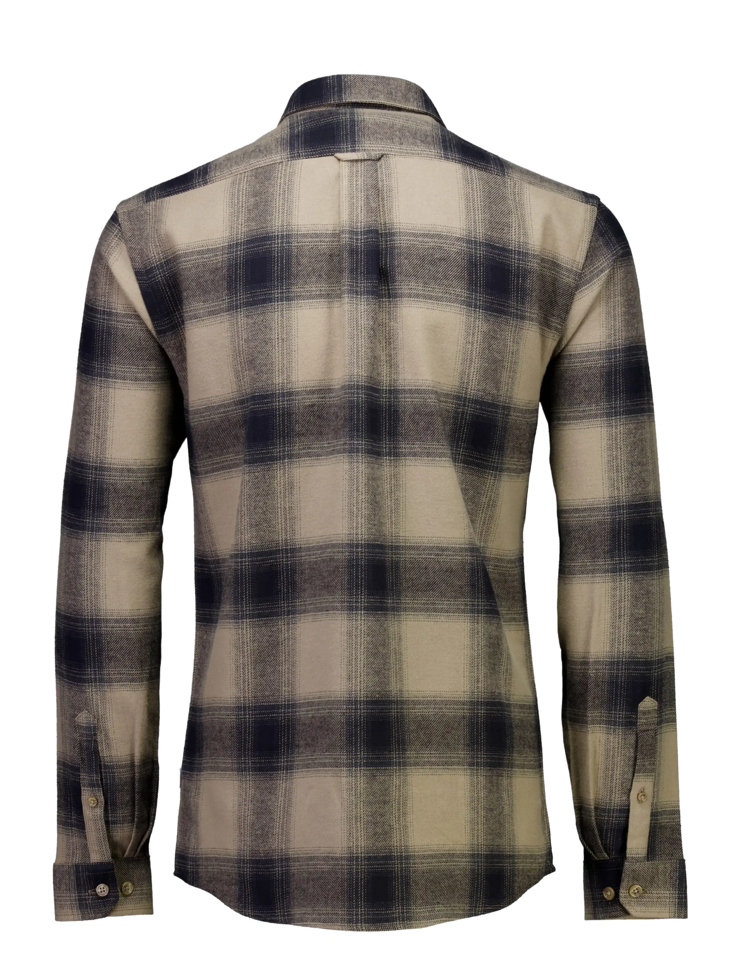 Lindbergh - Heavy checked twill shirt L/S - stone - 2