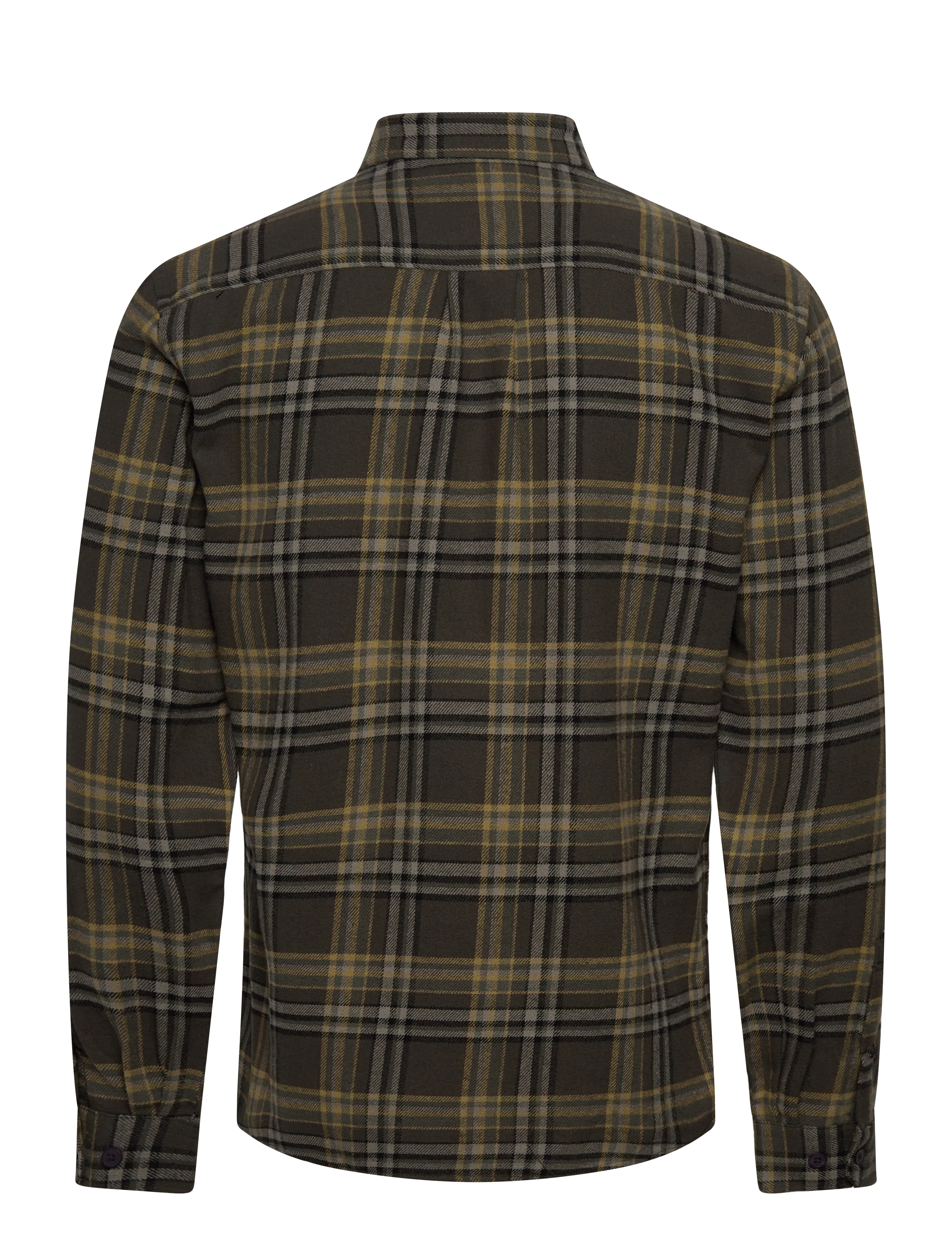 Lindbergh - Multi colored checked brushed shirtMulti colored checked brushed shirt L/S - ternede skjorter - dk army - 2