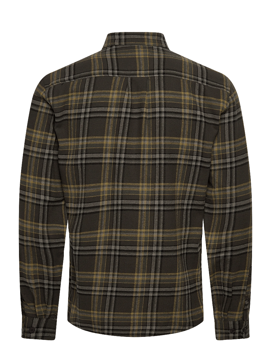 Lindbergh - Multi colored checked brushed shirtMulti colored checked brushed shirt L/S - ternede skjorter - dk army - 2