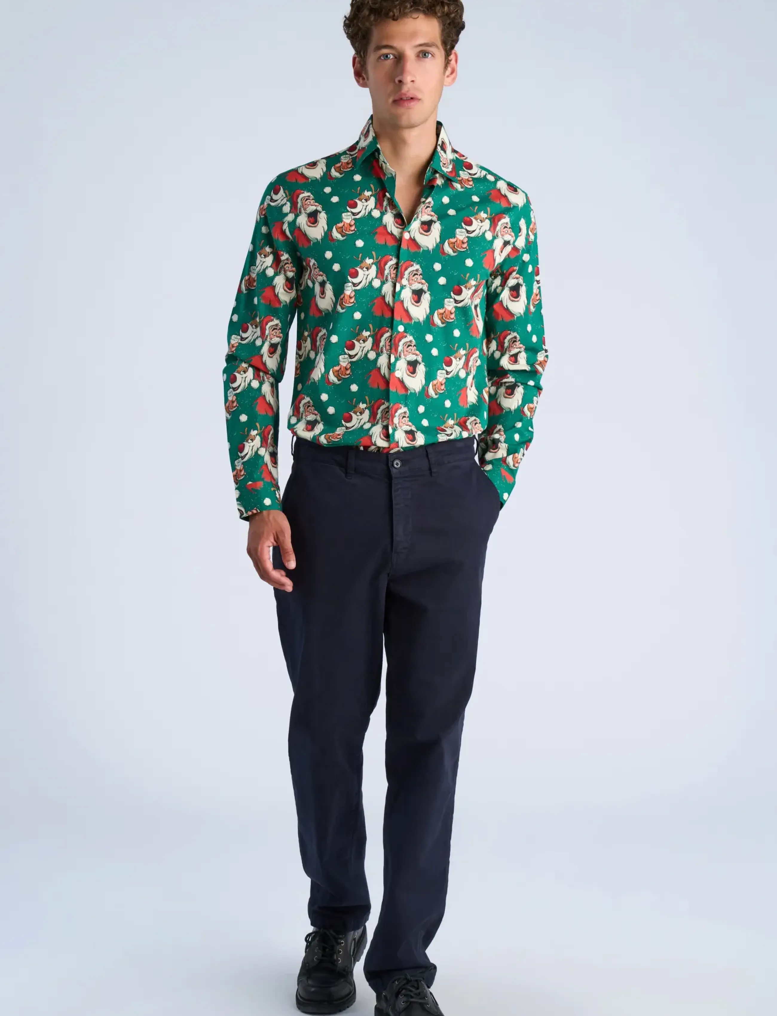 Aop Christmas Shirt L/S