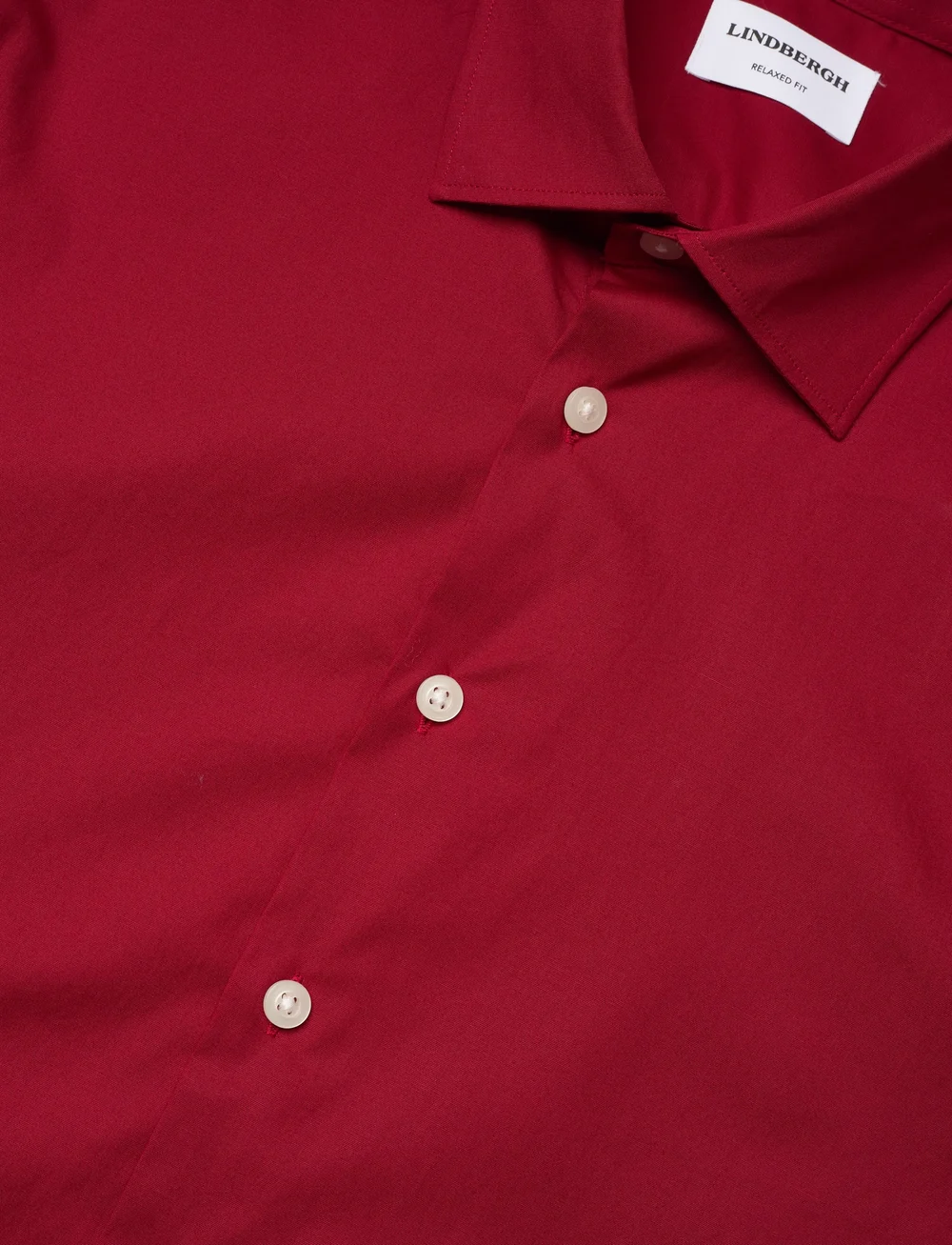 Lindbergh - AOP Christmas shirt L/S - casual shirts - dk red - 3