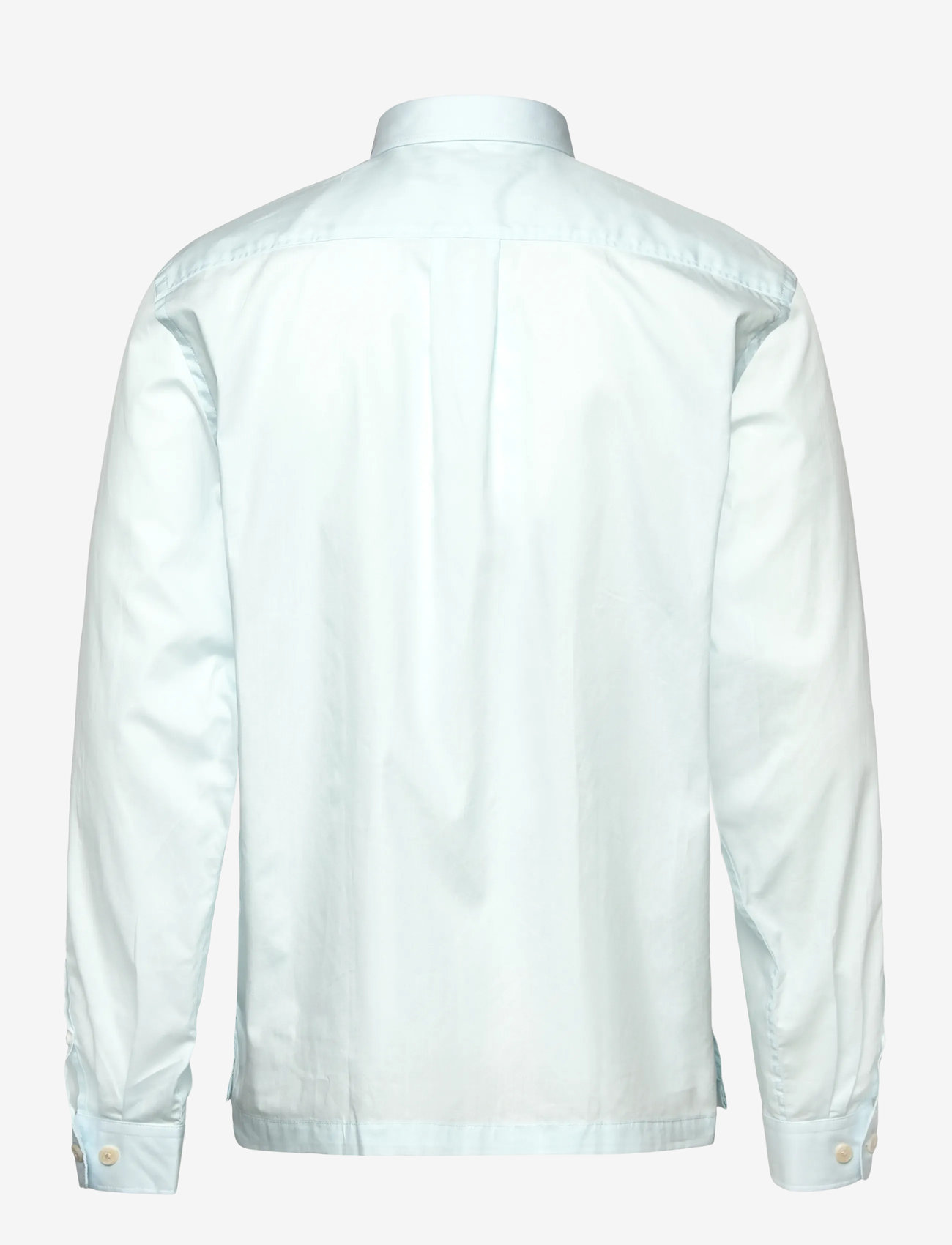 Lindbergh - Solid straight hemline shirt L/S - business skjorter - lt blue - 1