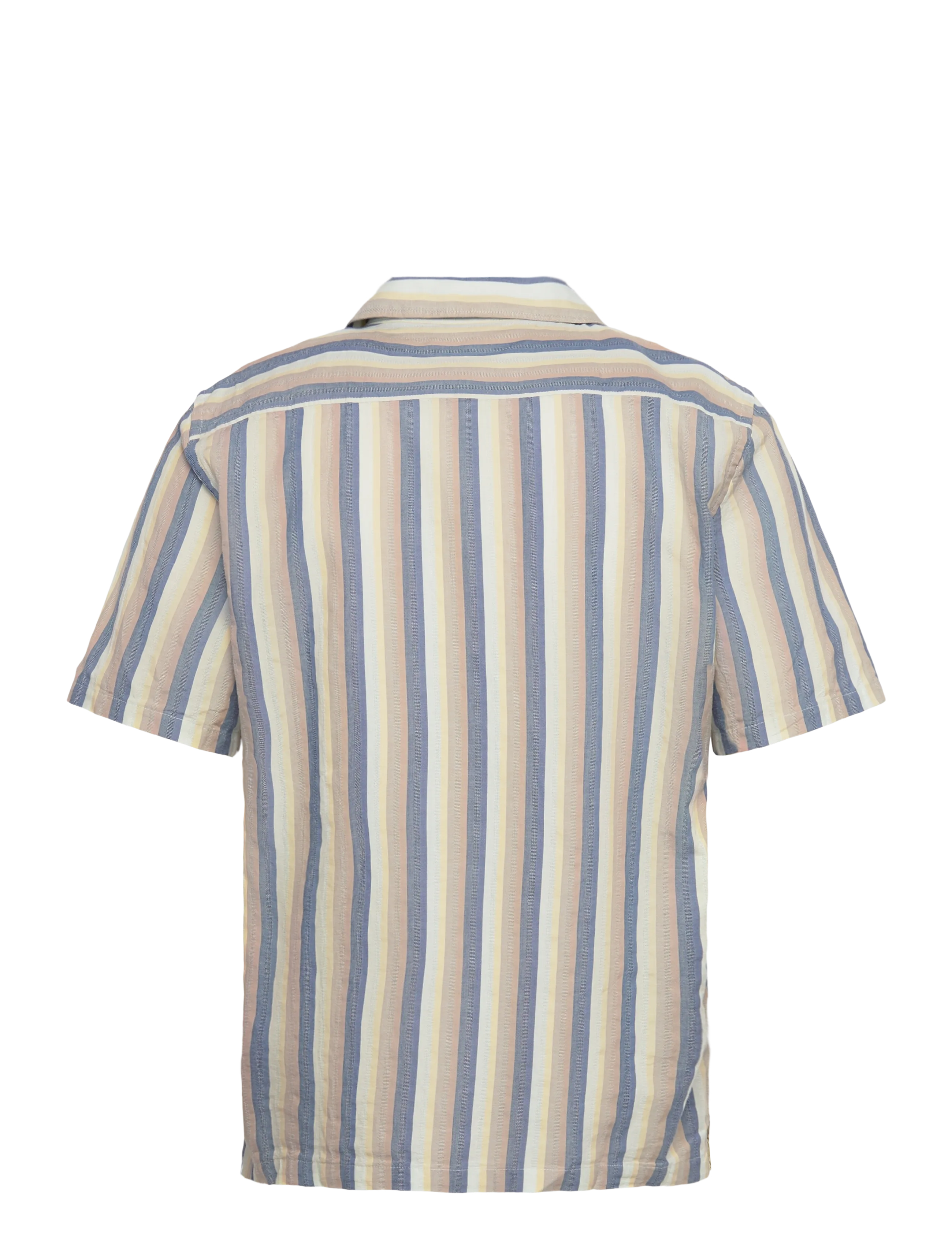 Lindbergh - Multi striped shirt S/S - gestreifte hemden - dusty blue - 2