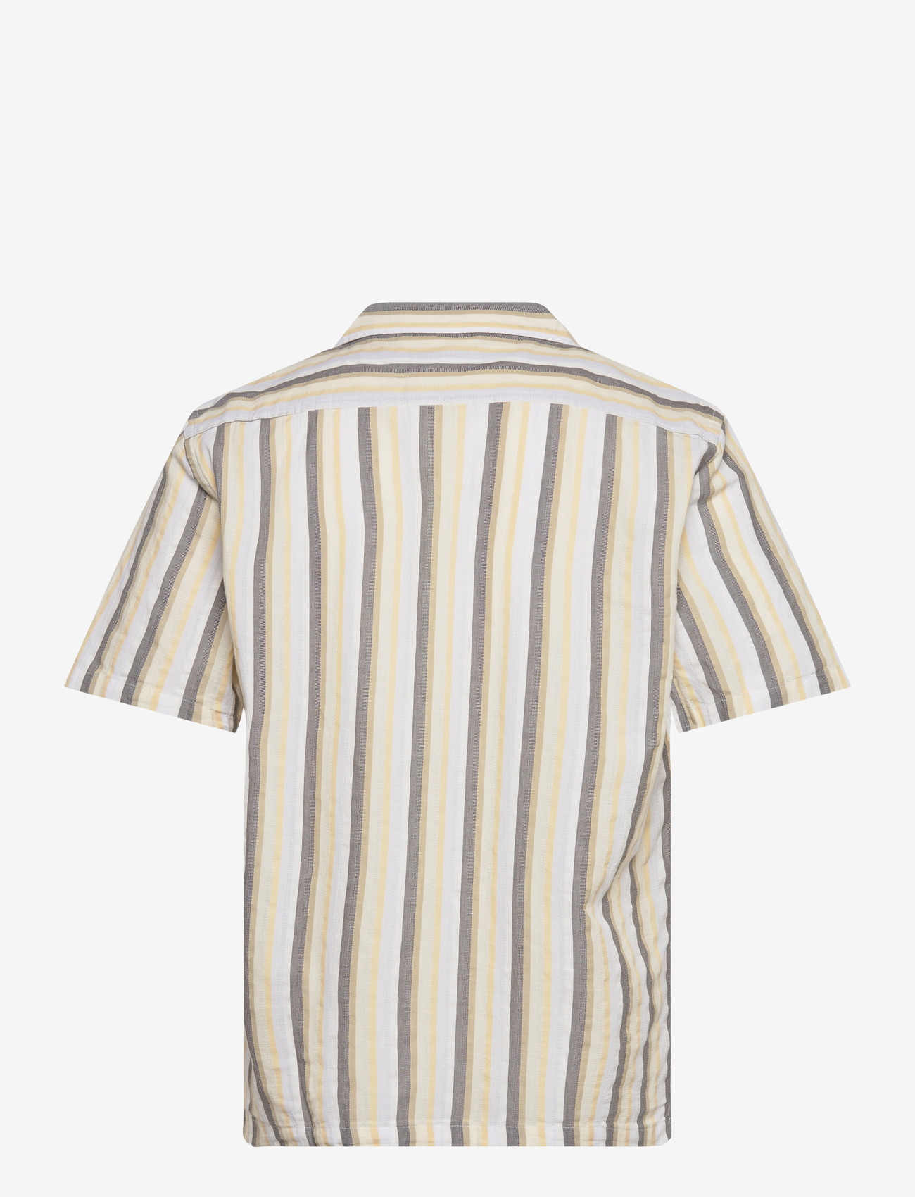 Lindbergh - Multi striped shirt S/S - gestreifte hemden - olive stone - 2