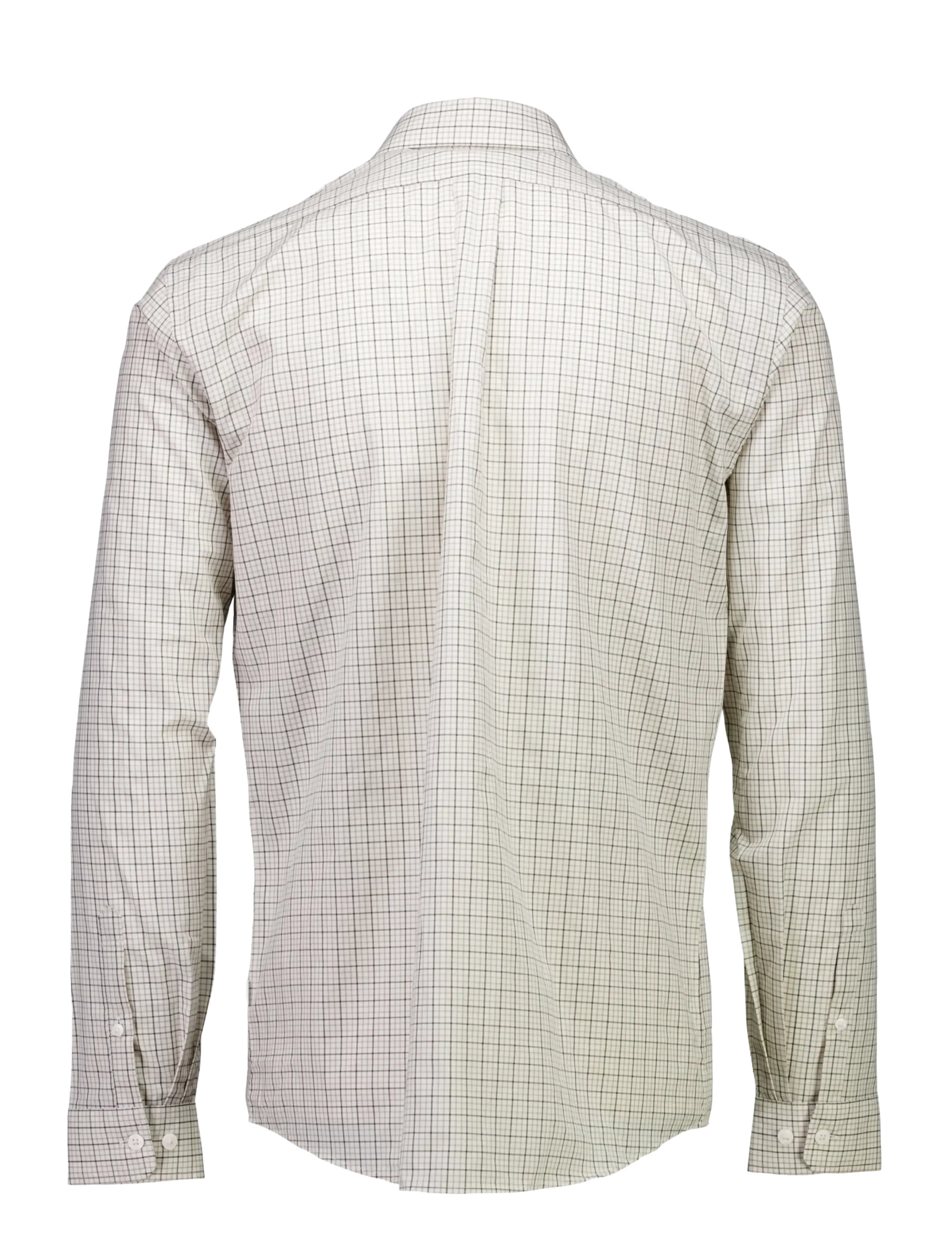 Lindbergh - Plain small checked shirt L/S - indigo blue - 1
