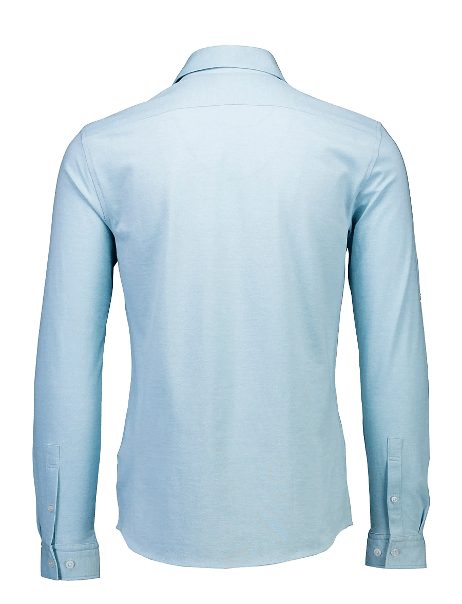 Lindbergh - Knitted dress shirt L/S - formelle hemden - lt blue - 2