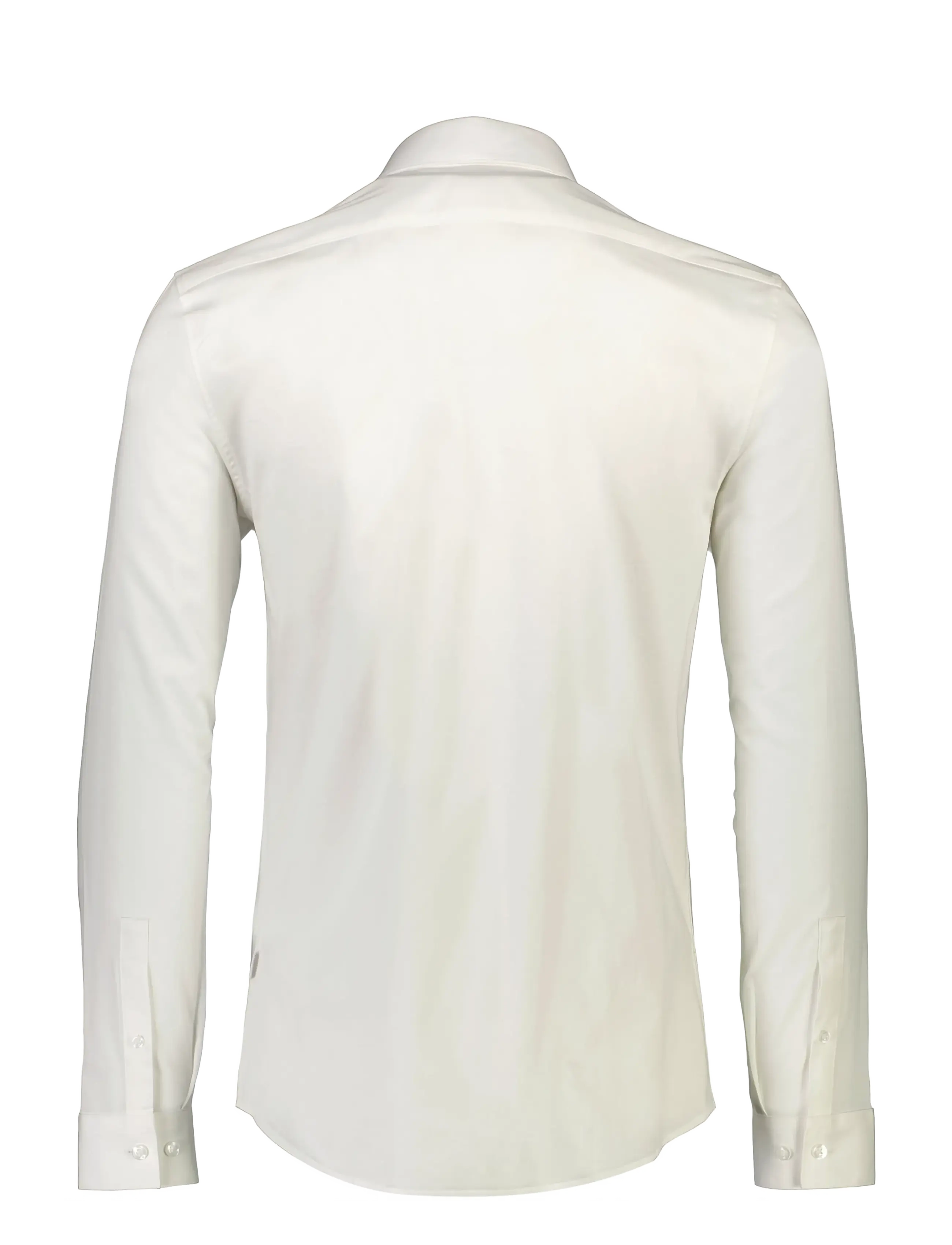 Lindbergh - Plain Sateen superflex L/S - ametlikud särgid - white - 1