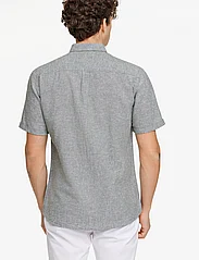 Lindbergh - Cotton/linen shirt S/S - linen shirts - army - 2