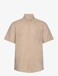 Cotton/linen shirt S/S, Lindbergh