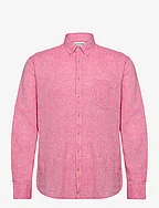 Cotton/linen shirt L/S - PINK