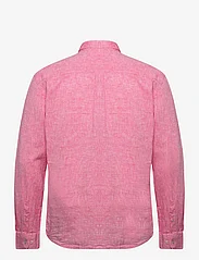 Lindbergh - Cotton/linen shirt L/S - hørskjorter - pink - 1