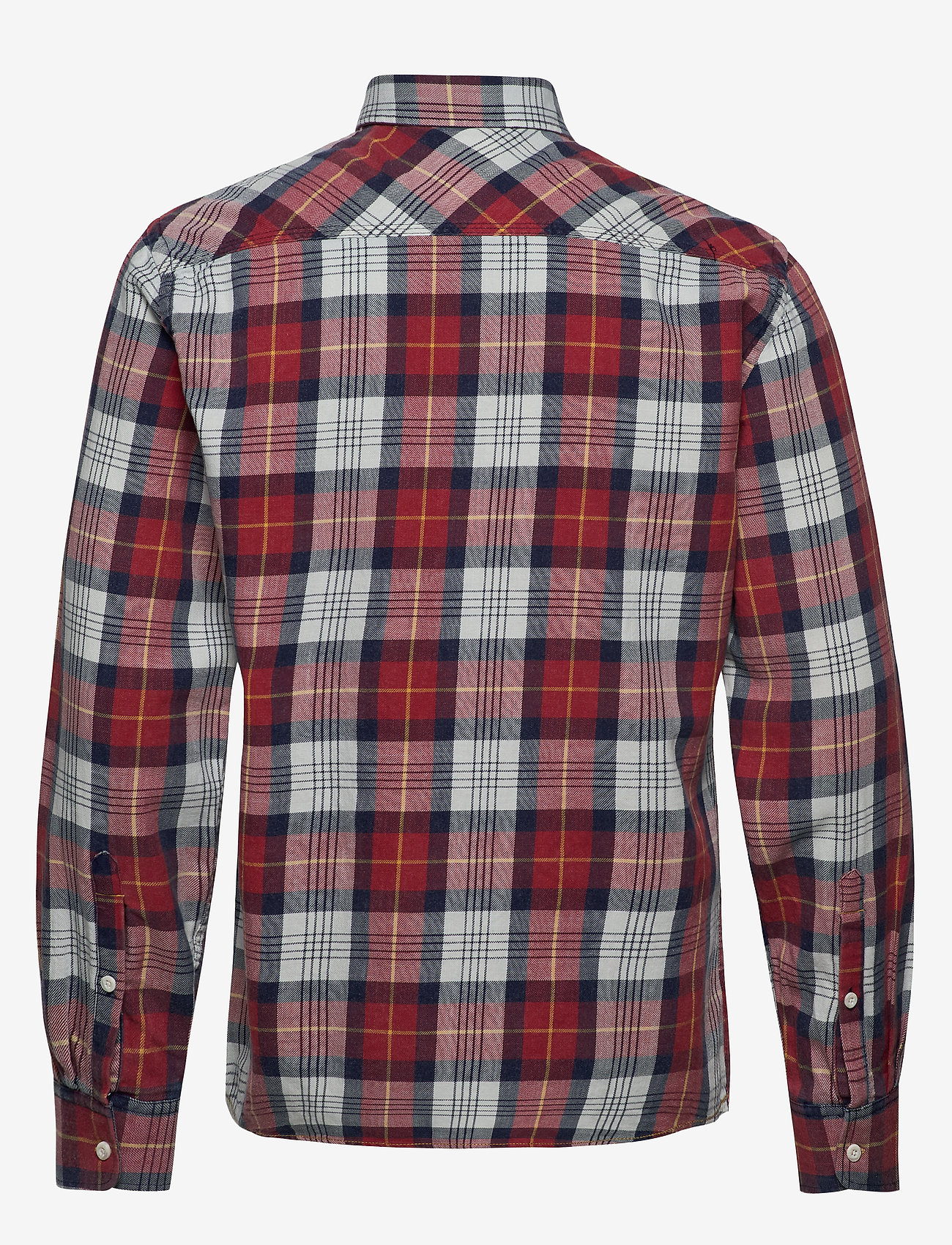 Lindbergh - Checked L/S shirt - red - 1