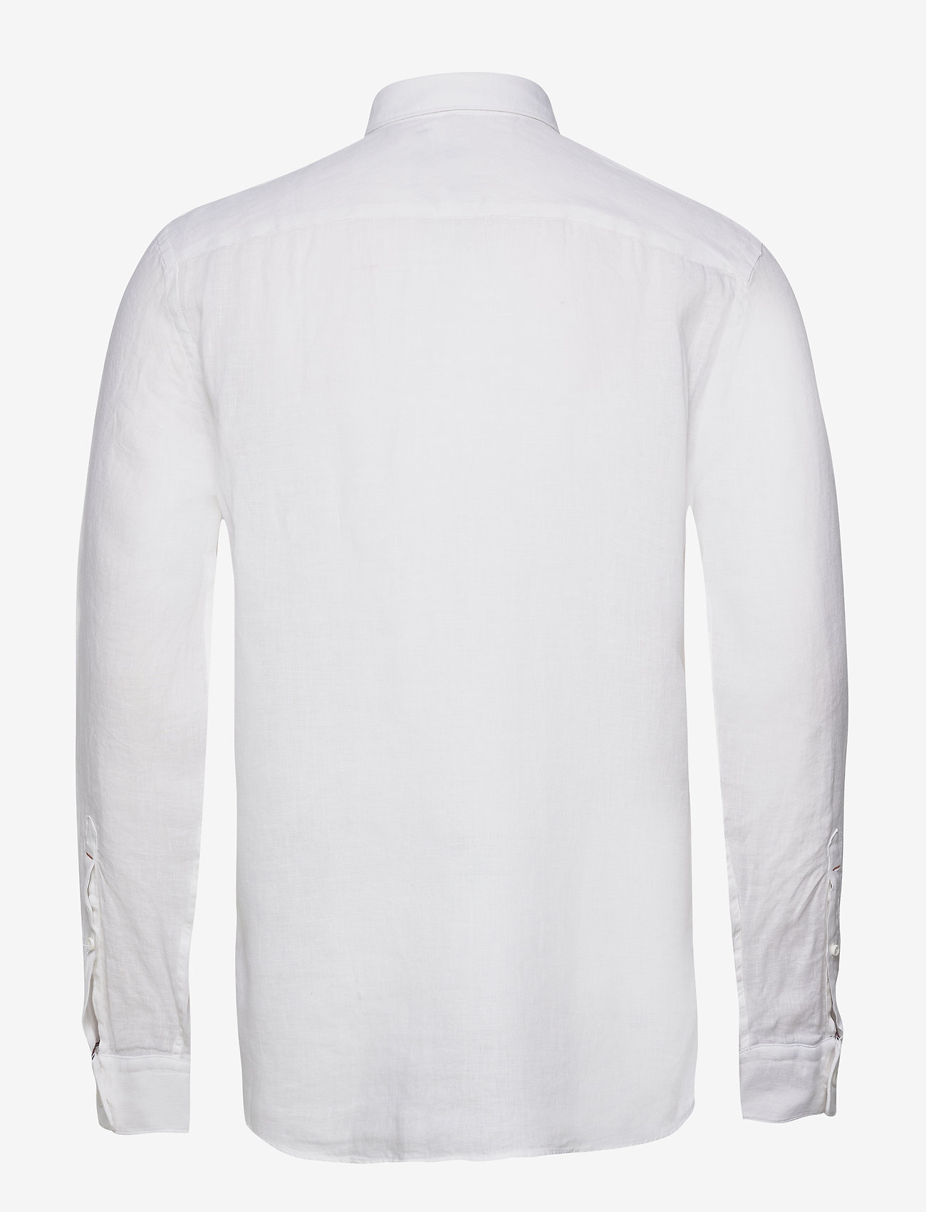Lindbergh - Linen L/S shirt - white - 1