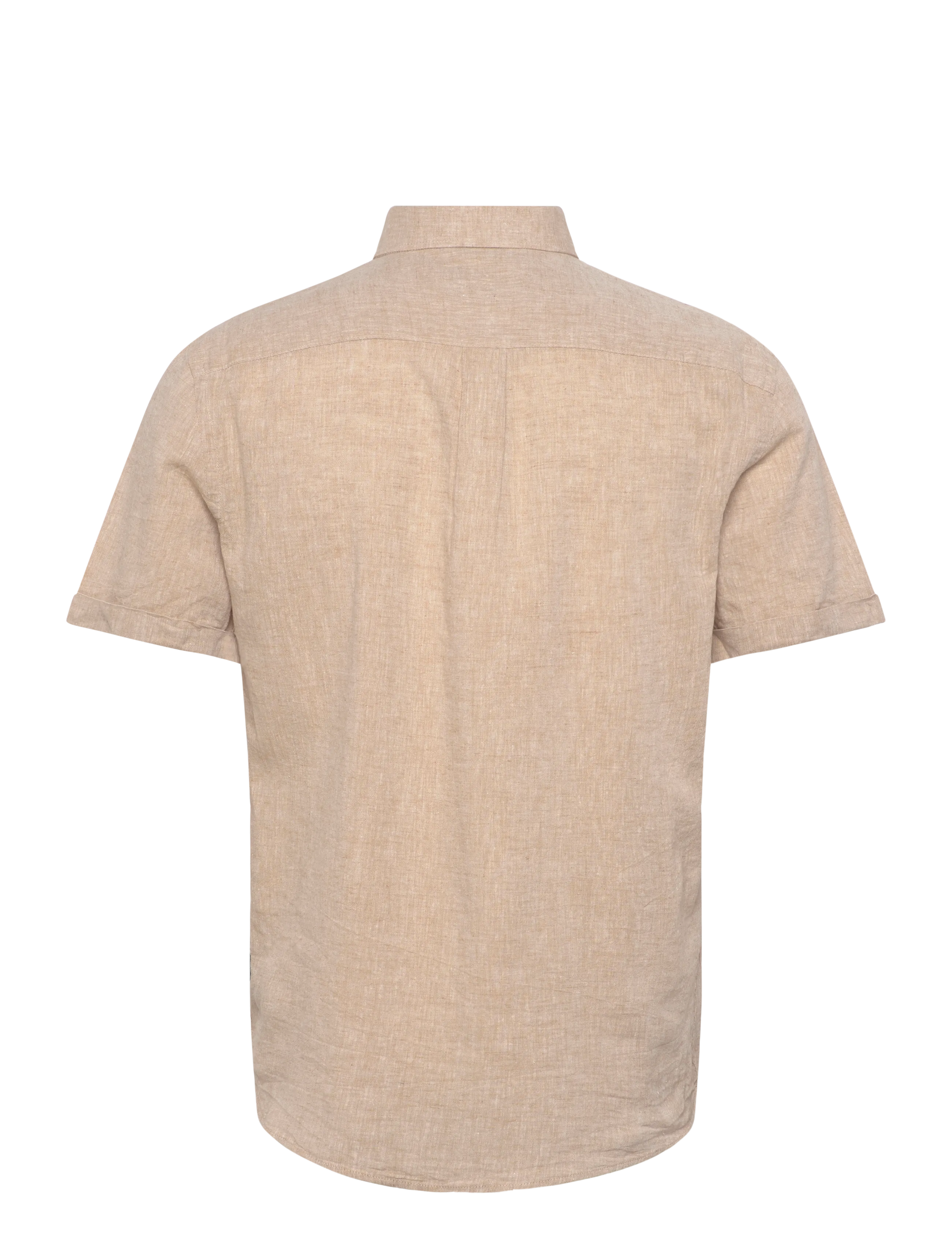 Lindbergh - Cotton/linen shirt S/S - linased särgid - mid sand - 2