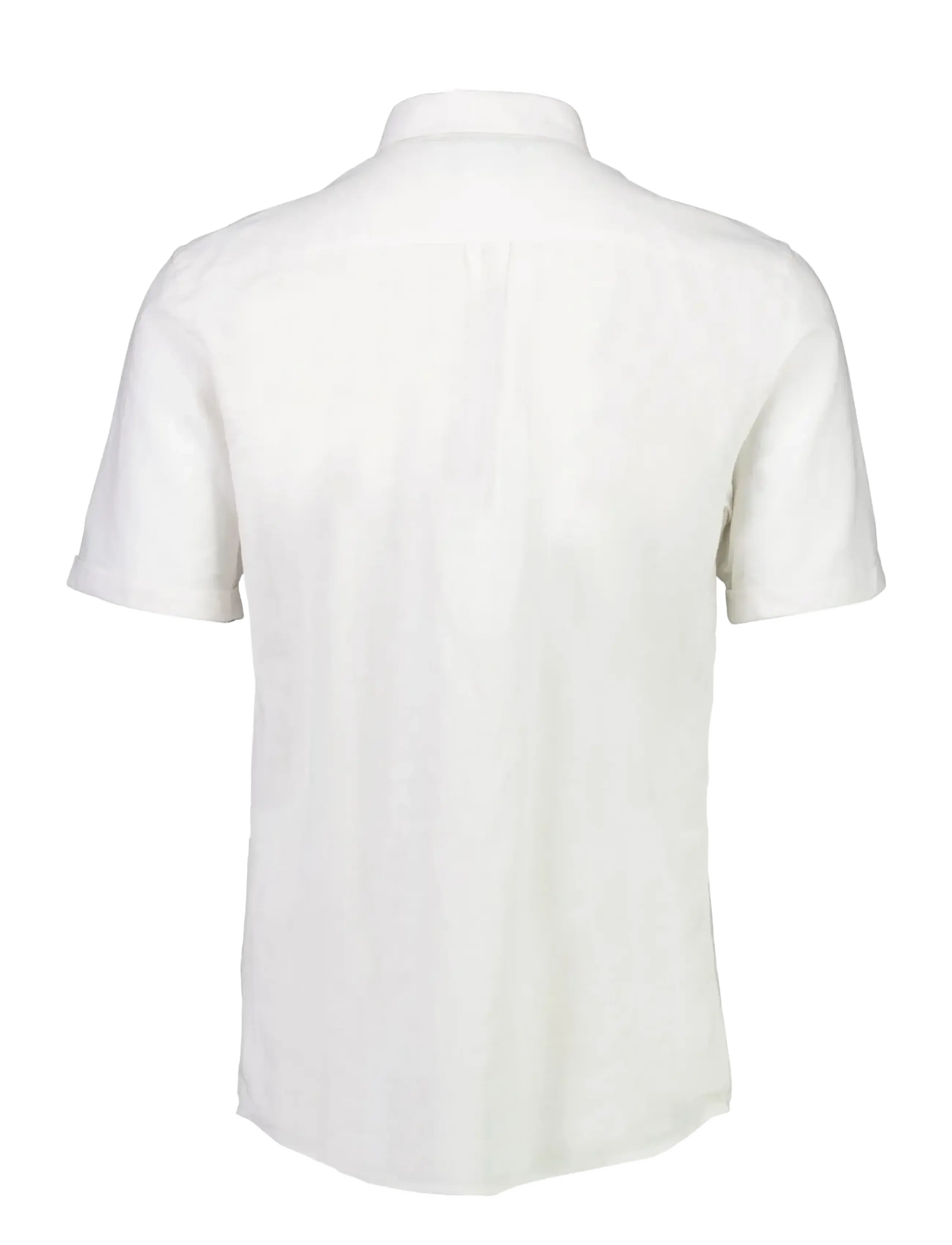 Lindbergh - Cotton/linen shirt S/S - linasest riidest särgid - white - 2