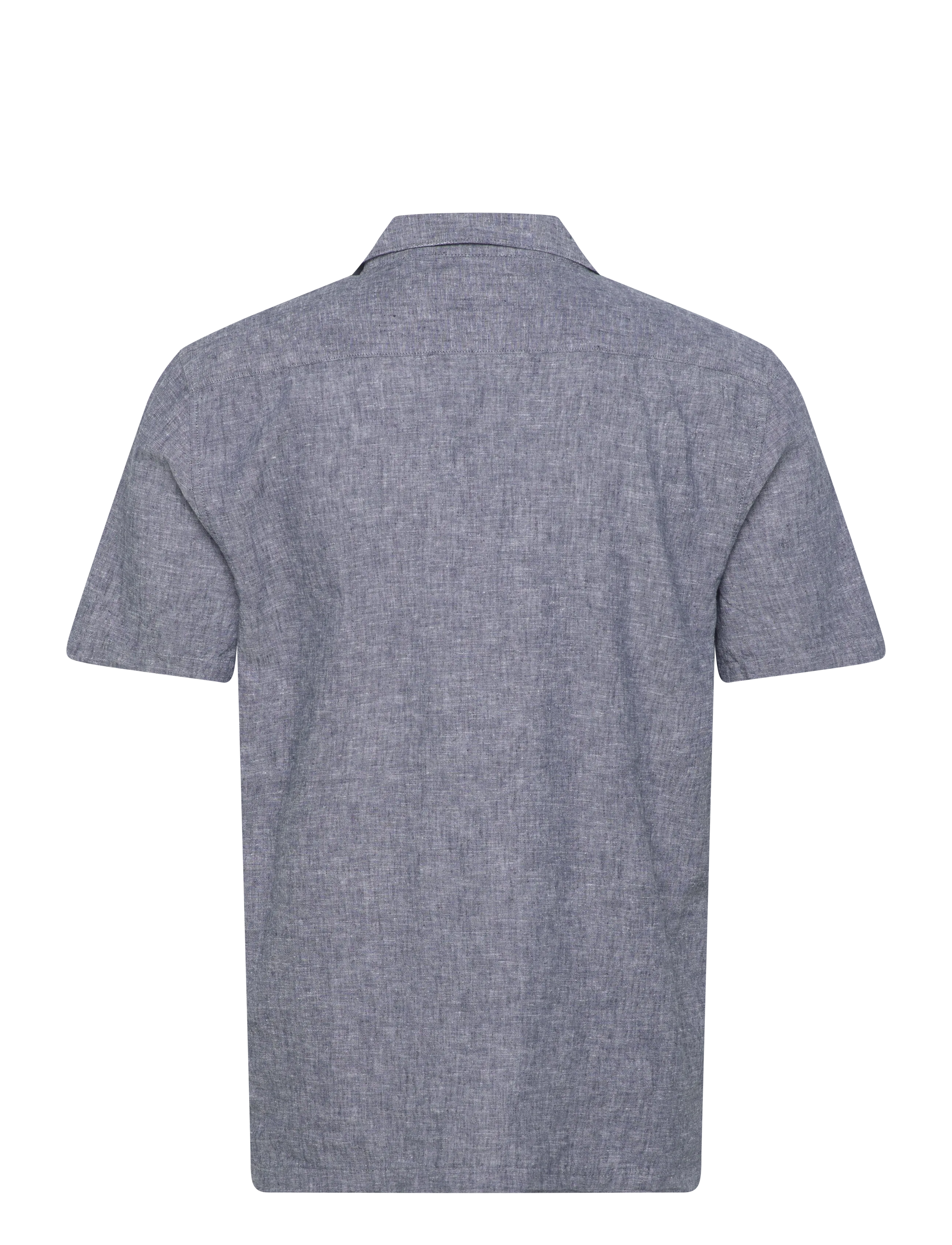 Lindbergh - Casual linen blend resort S/SCasual linen blend resort S/S - chemises à manches courtes - dk blue - 1
