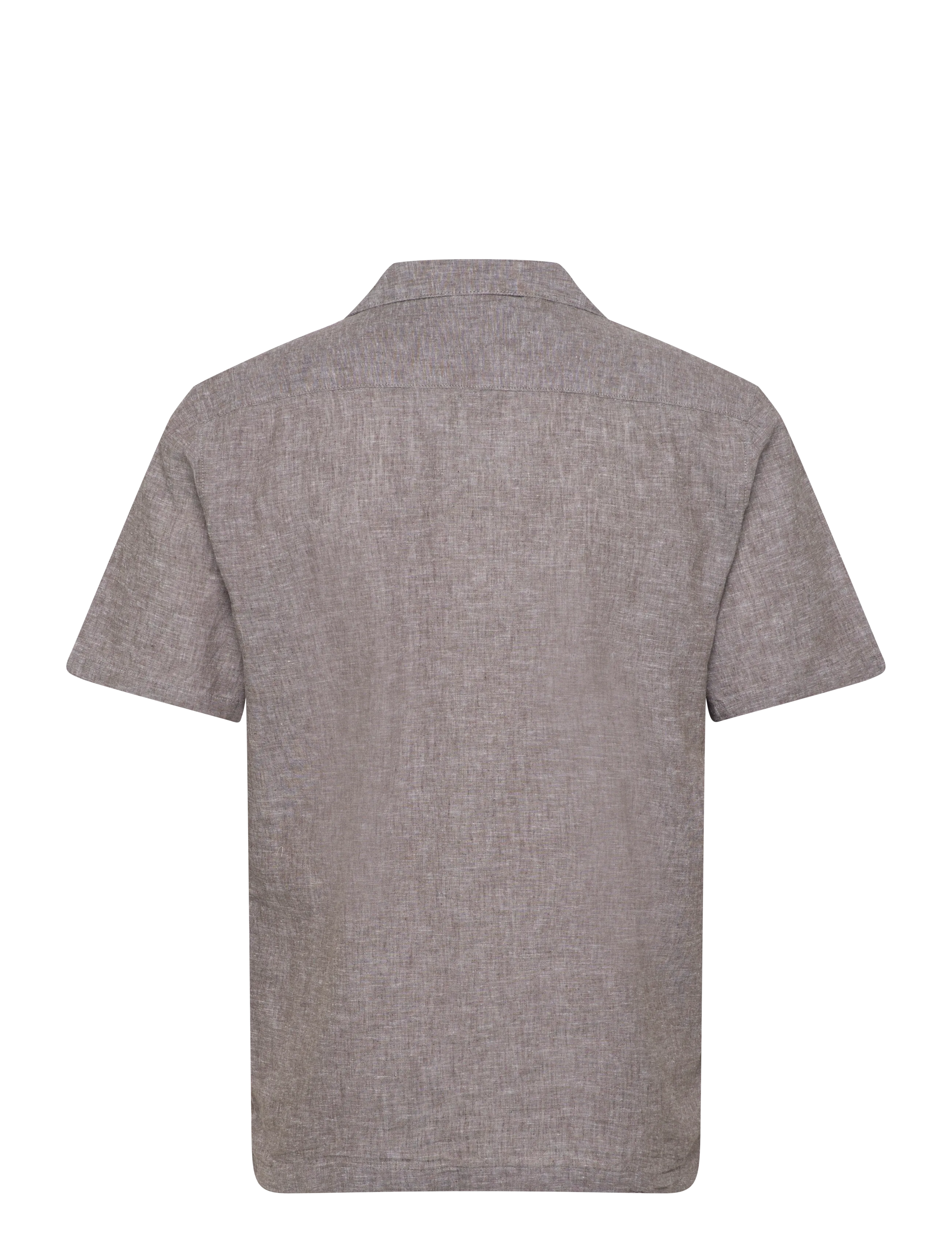 Lindbergh - Casual linen blend resort S/SCasual linen blend resort S/S - kortærmede skjorter - dk stone - 1