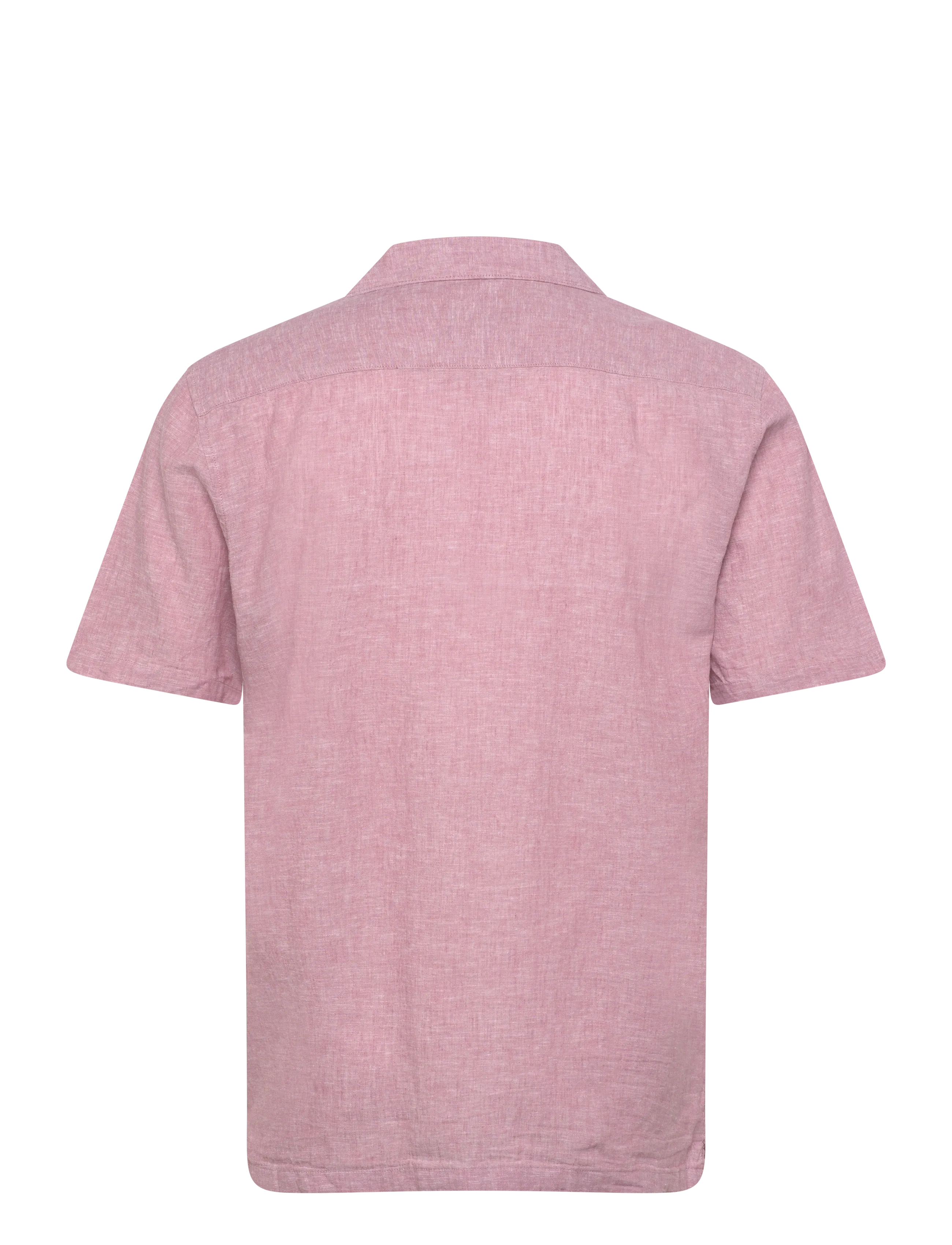 Lindbergh - Casual linen blend resort S/SCasual linen blend resort S/S - kortærmede skjorter - dusty rose - 1