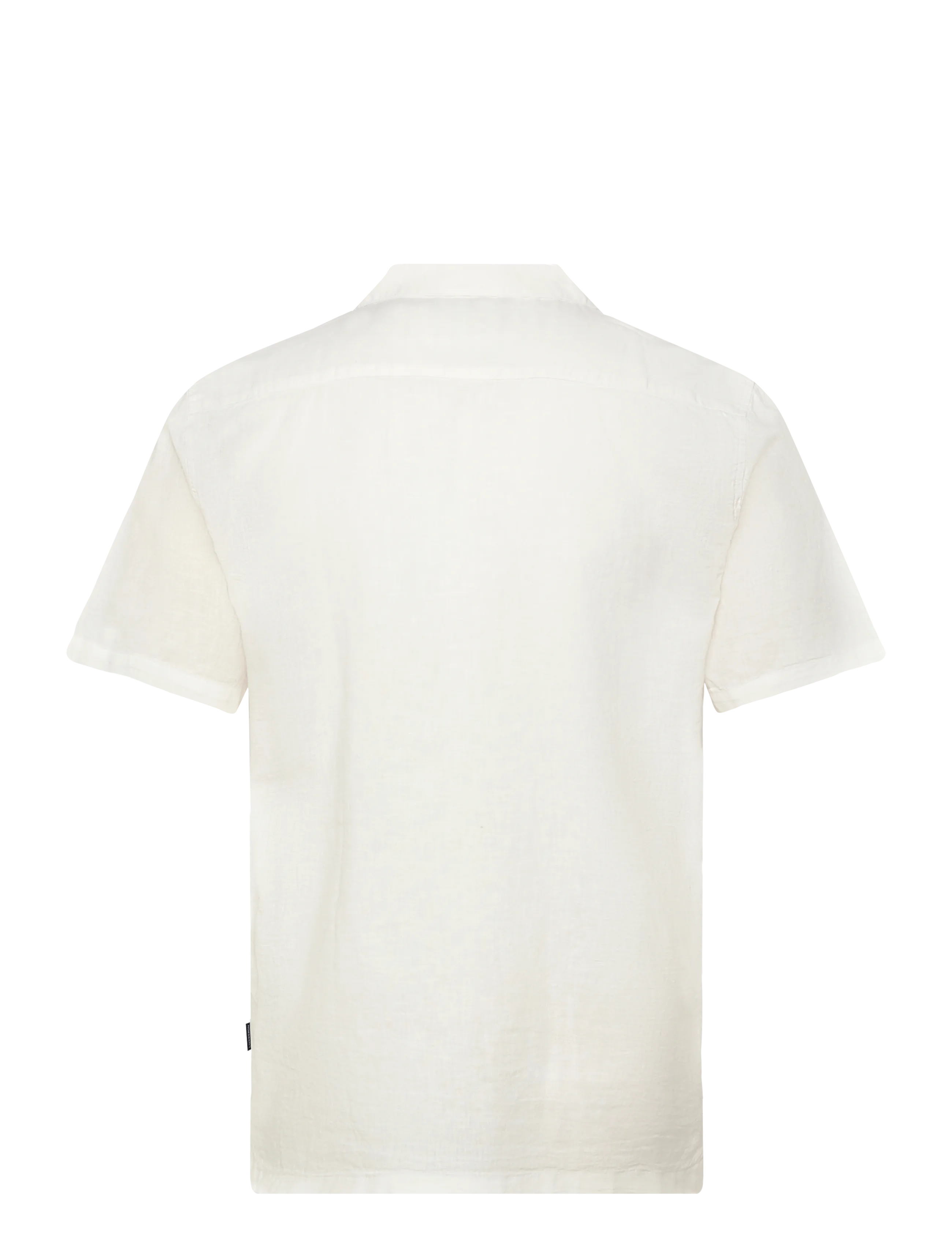 Lindbergh - Casual linen blend resort S/SCasual linen blend resort S/S - kortærmede skjorter - white - 1