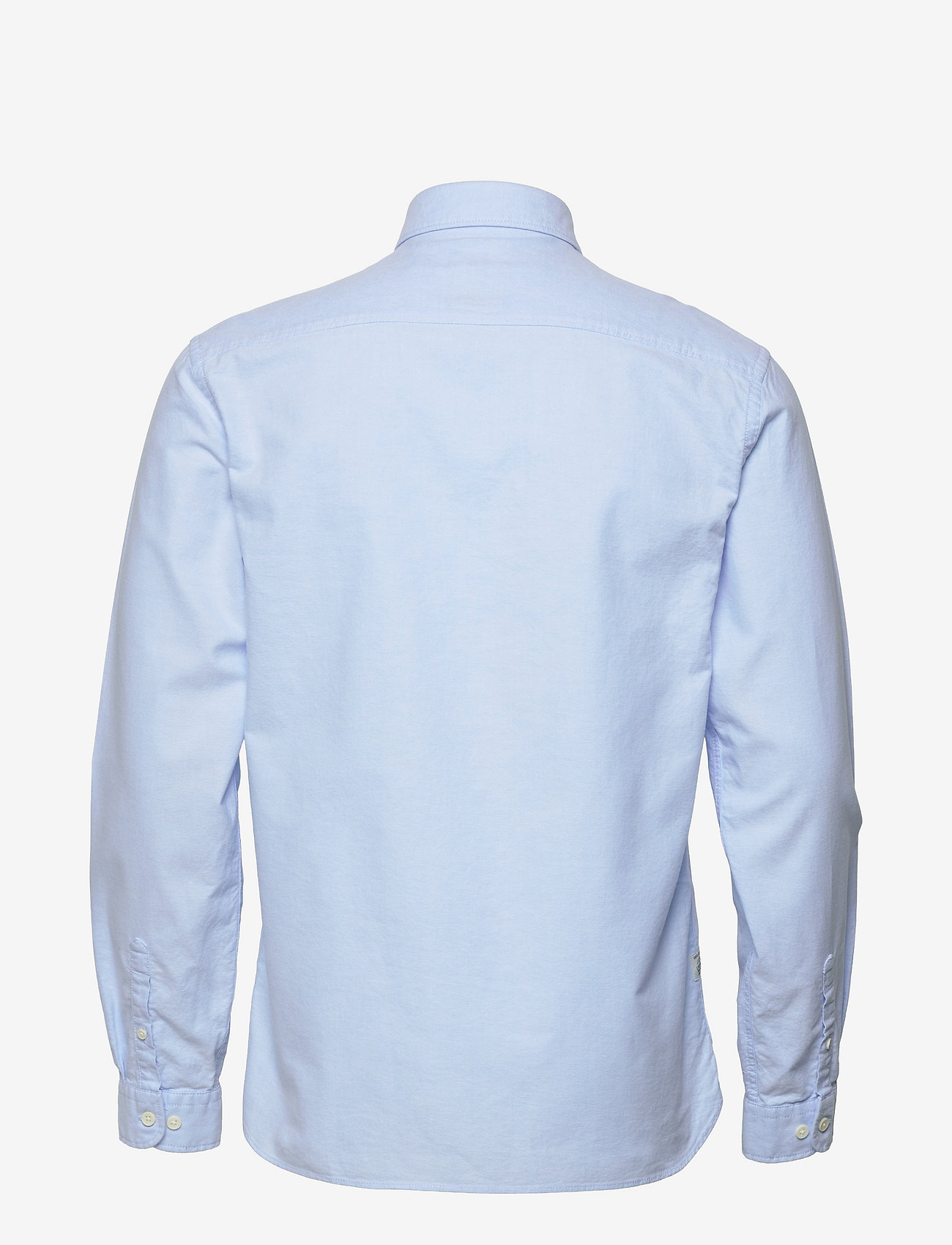 Lindbergh - Solid oxford shirt L/S - oxford shirts - light blue - 1