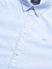 Lindbergh - Solid oxford shirt L/S - oxford shirts - light blue - 5