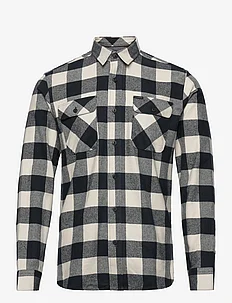 Flannel checked shirt L/S, Lindbergh