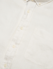 Lindbergh - Pure linen L/S shirt - pellavakauluspaidat - white - 3