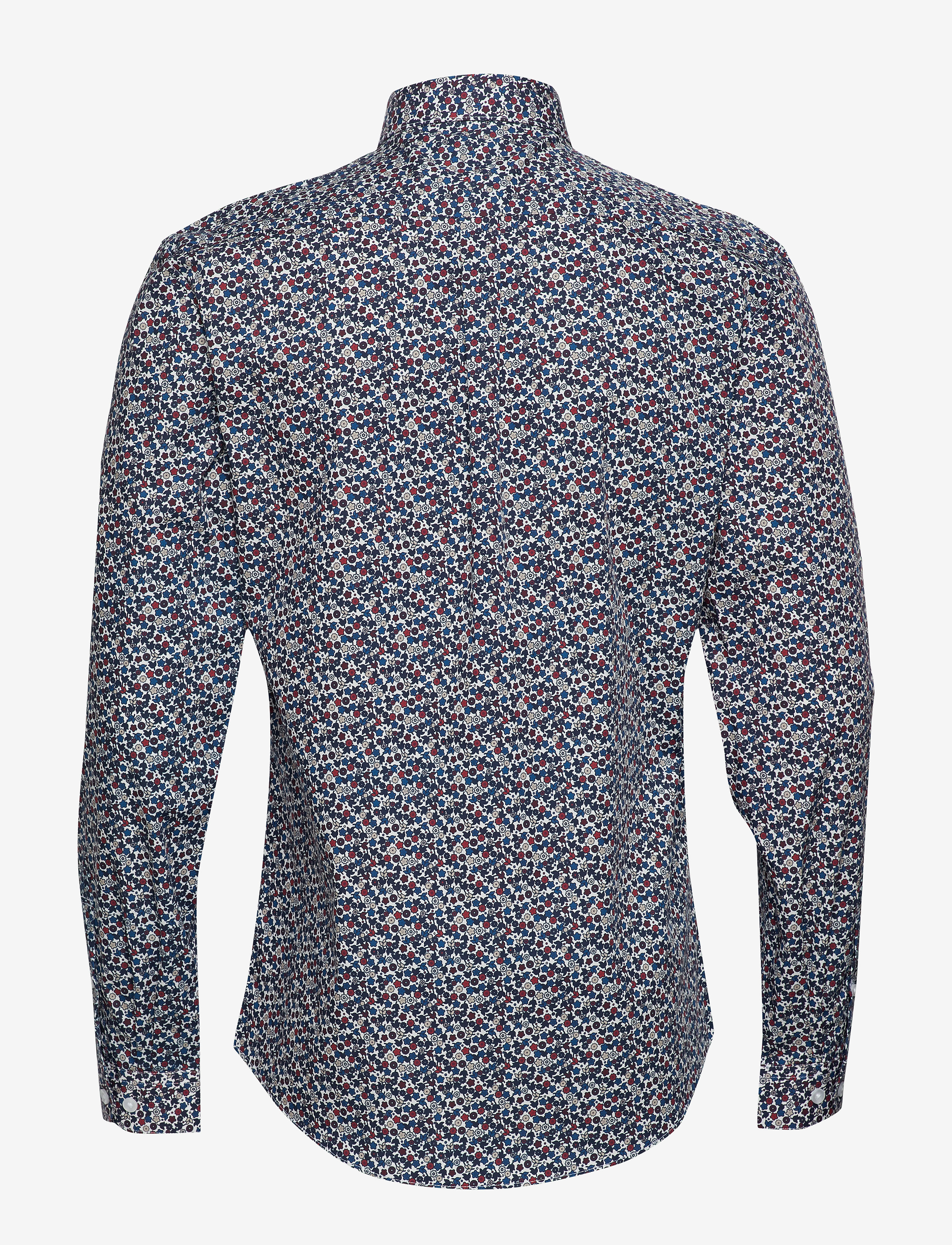 Lindbergh - Flower print shirt L/S - white - 2