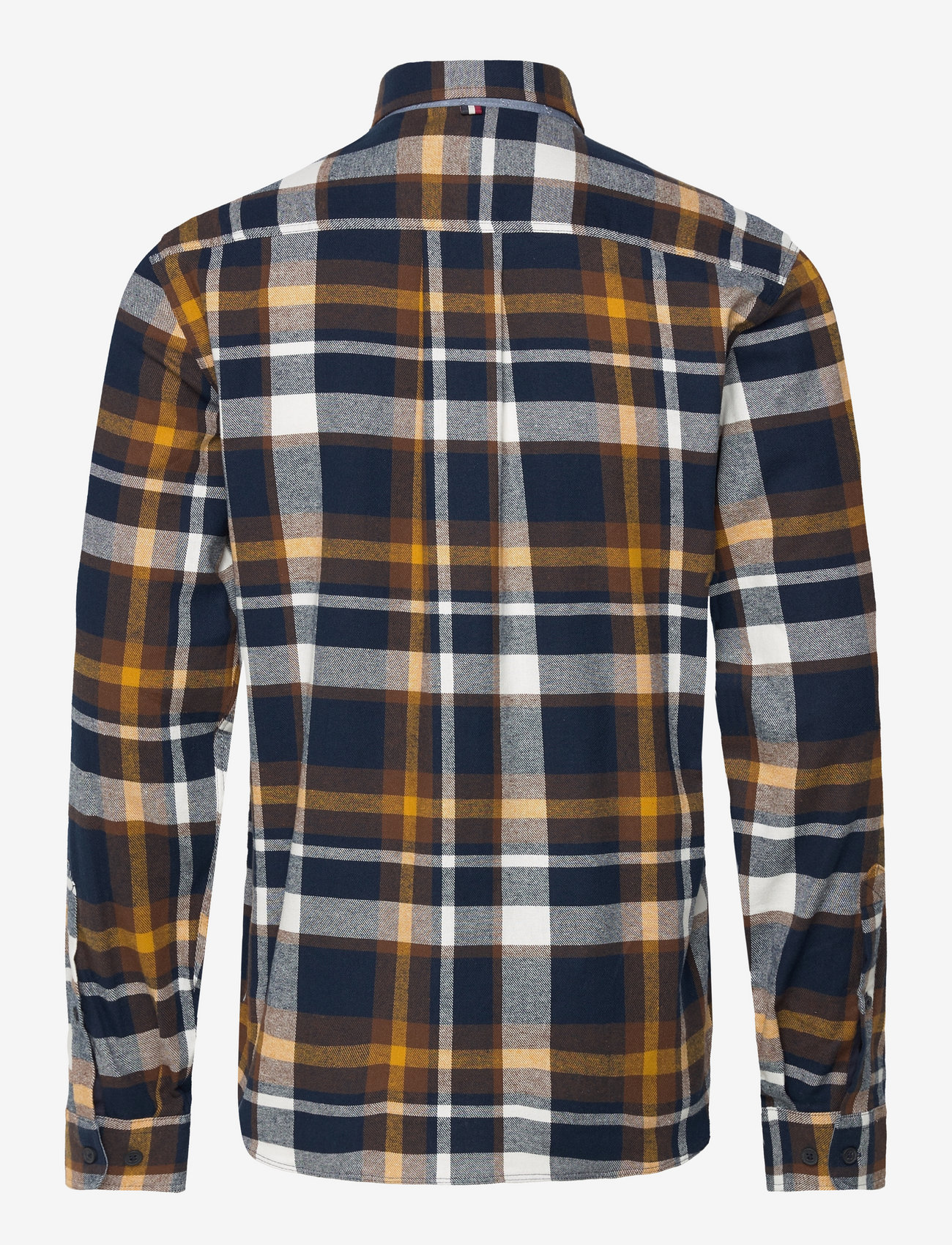 Lindbergh - Checked twill shirt L/S - brown - 4