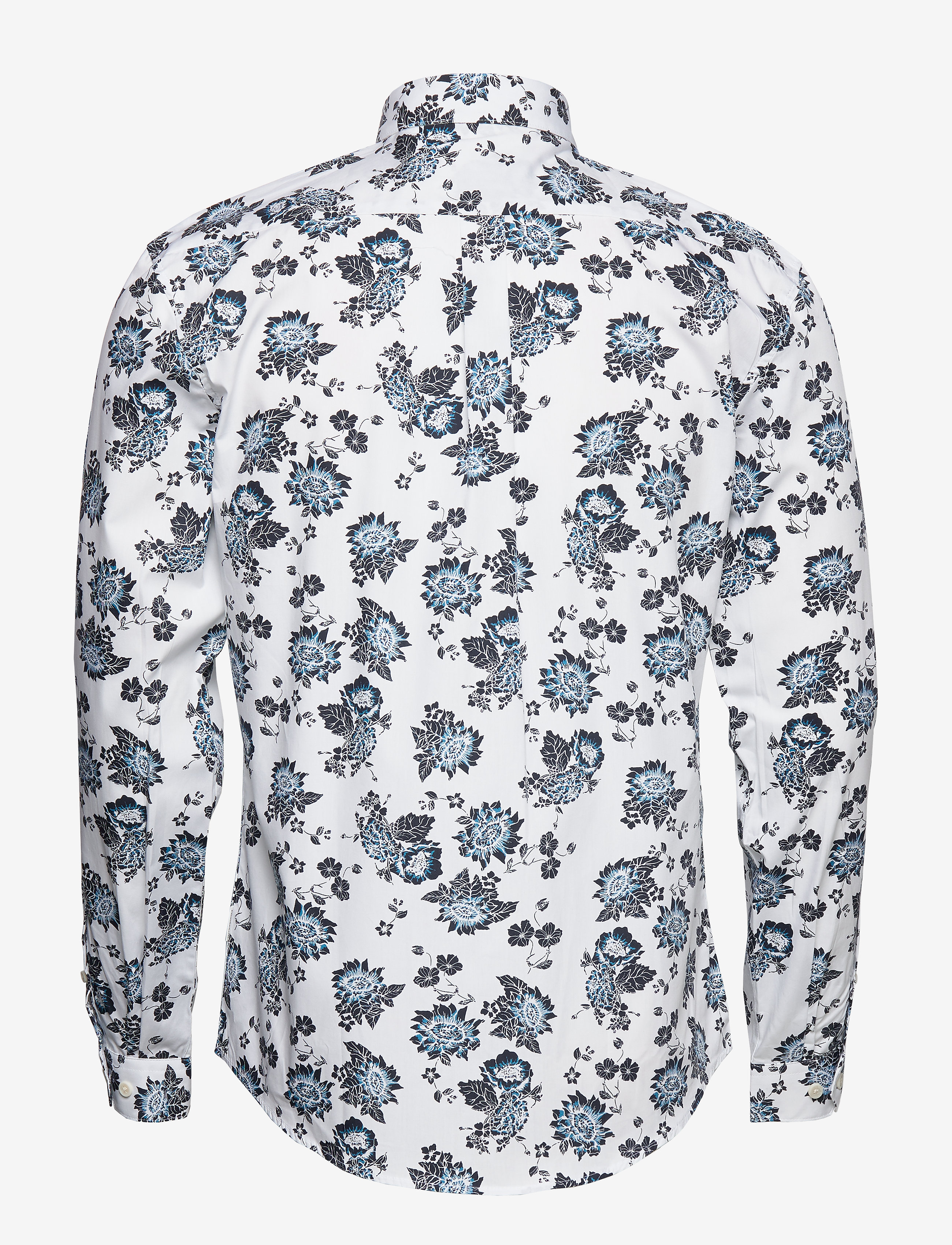 Lindbergh - Floral print shirt L/S - white - 2
