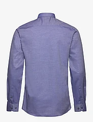 Lindbergh - Dobby shirt L/S - muodolliset kauluspaidat - blue - 1