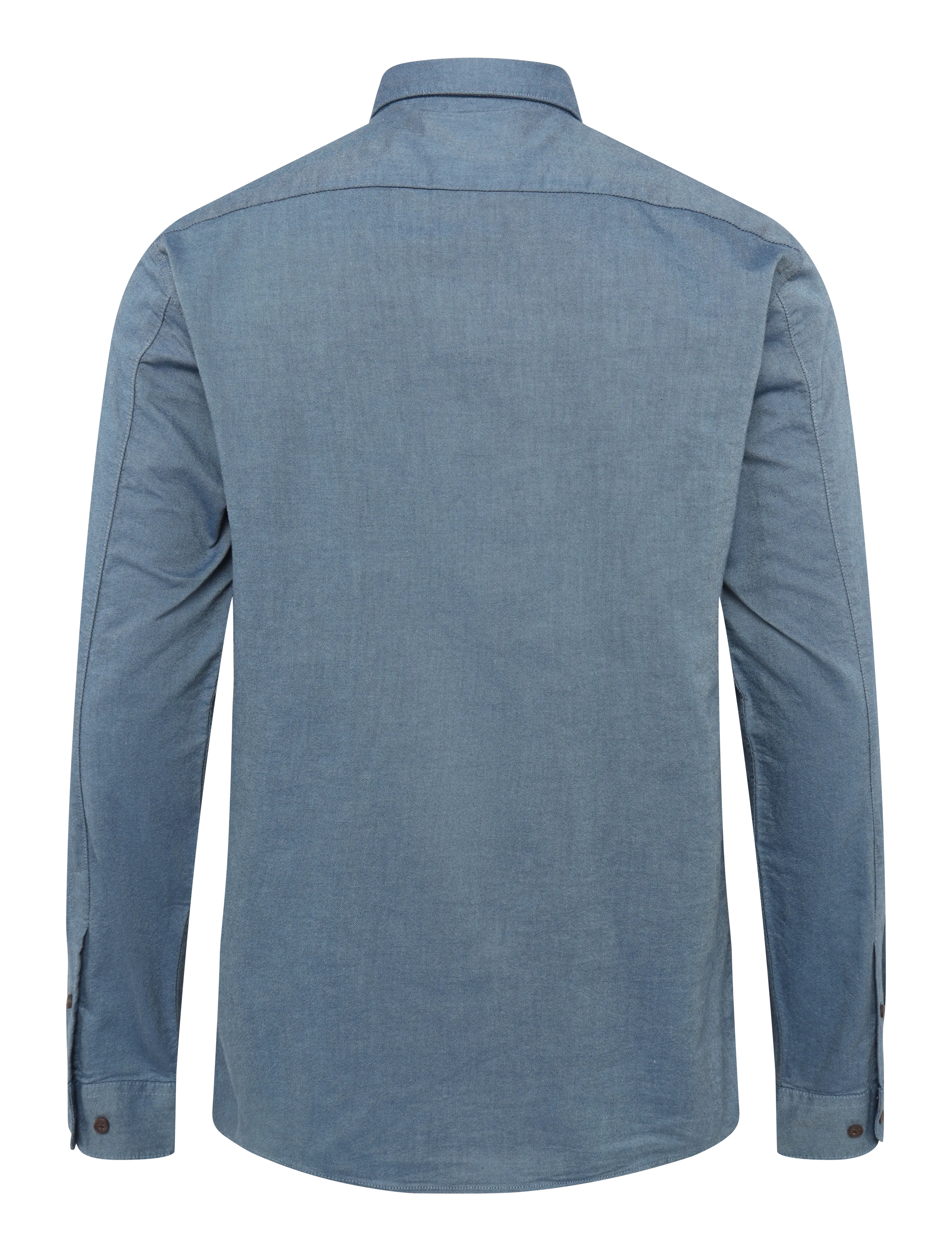 Lindbergh - Yarn dyed oxford superflex shirt L/S - oxford skjorter - dust blue mix - 2