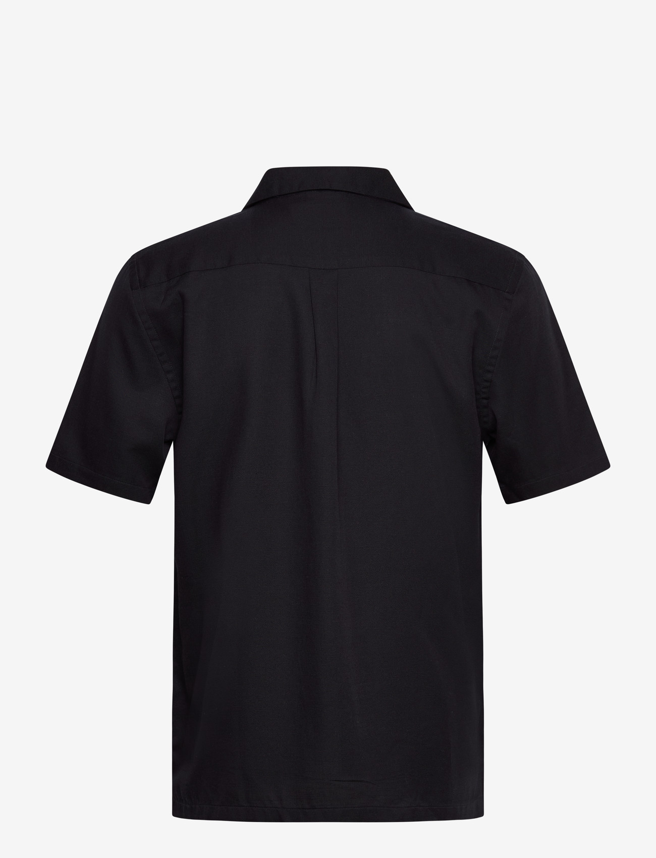 Lindbergh - Cotton / Lyocell blend resort shirt - kortærmede skjorter - dk navy - 2
