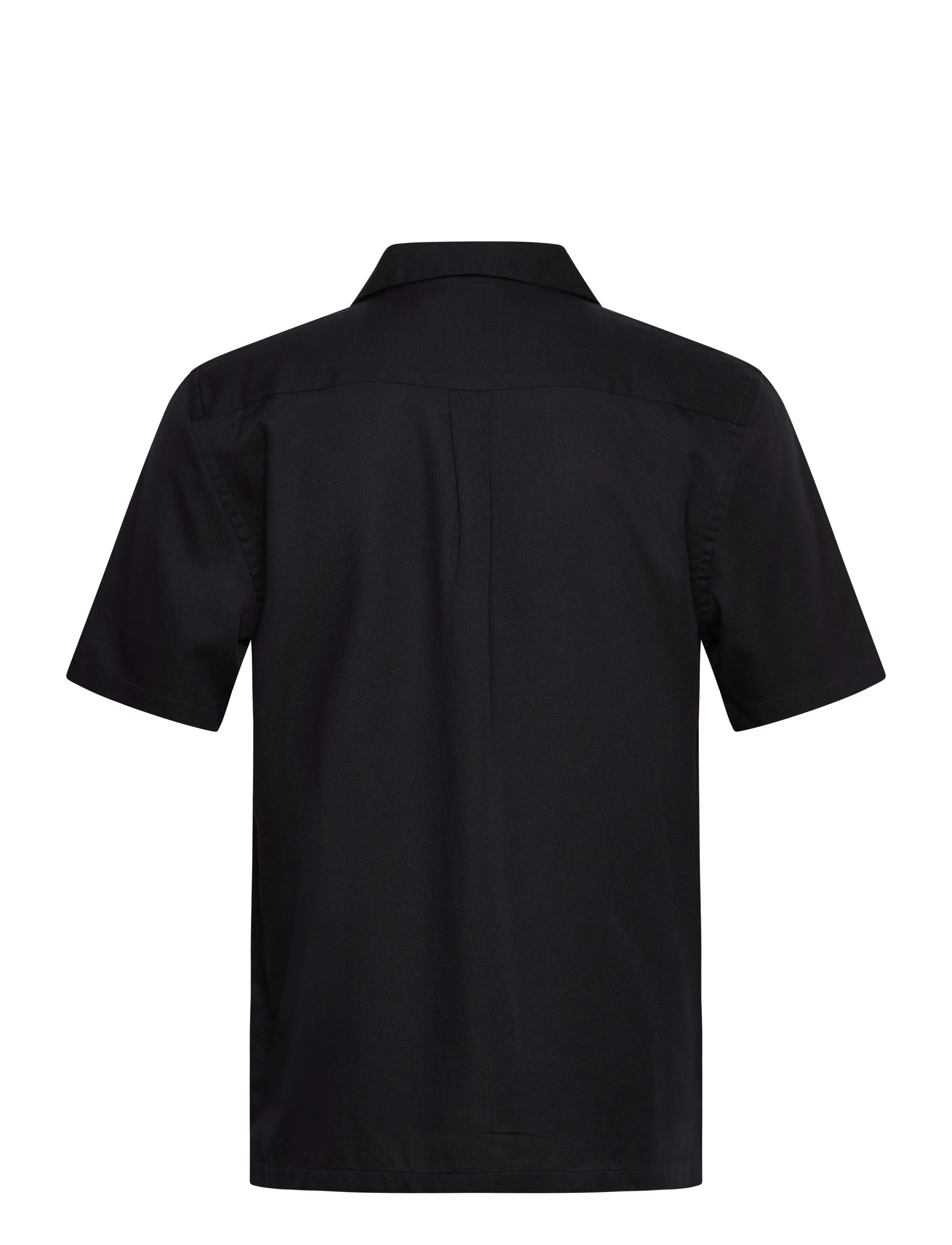 Lindbergh - Cotton / Lyocell blend resort shirt - kortærmede skjorter - dk navy - 2