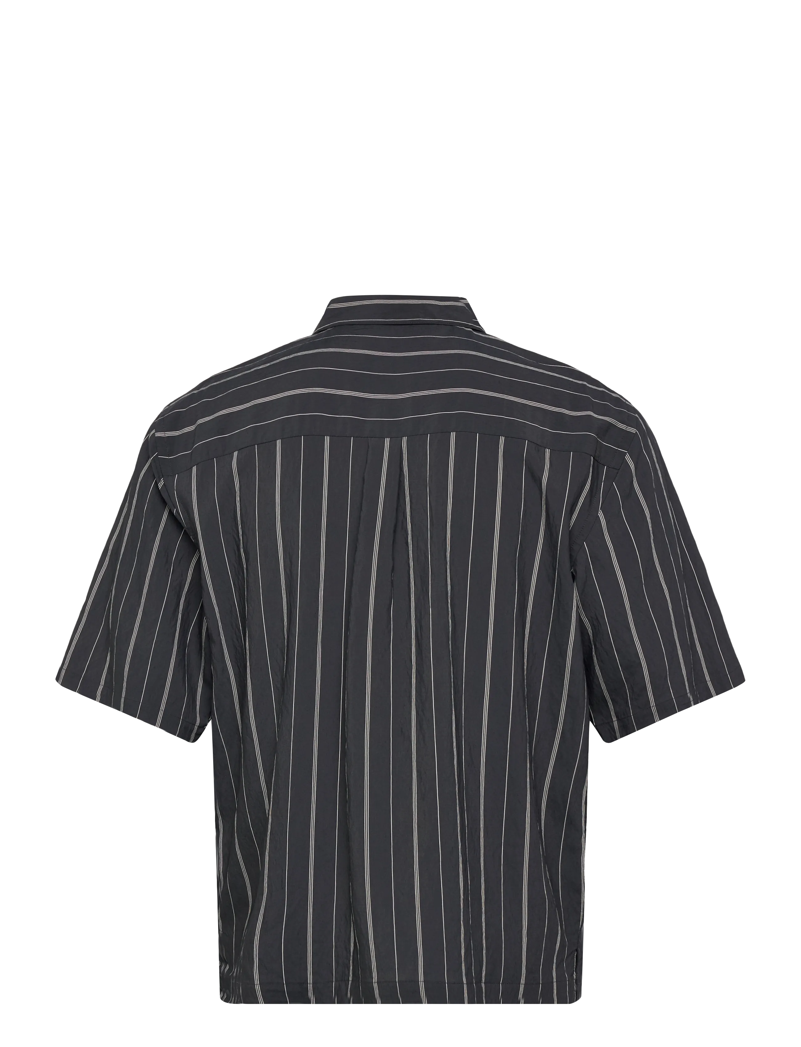 Lindbergh - Viscose resort shirt S/S - gestreifte hemden - dk navy - 1