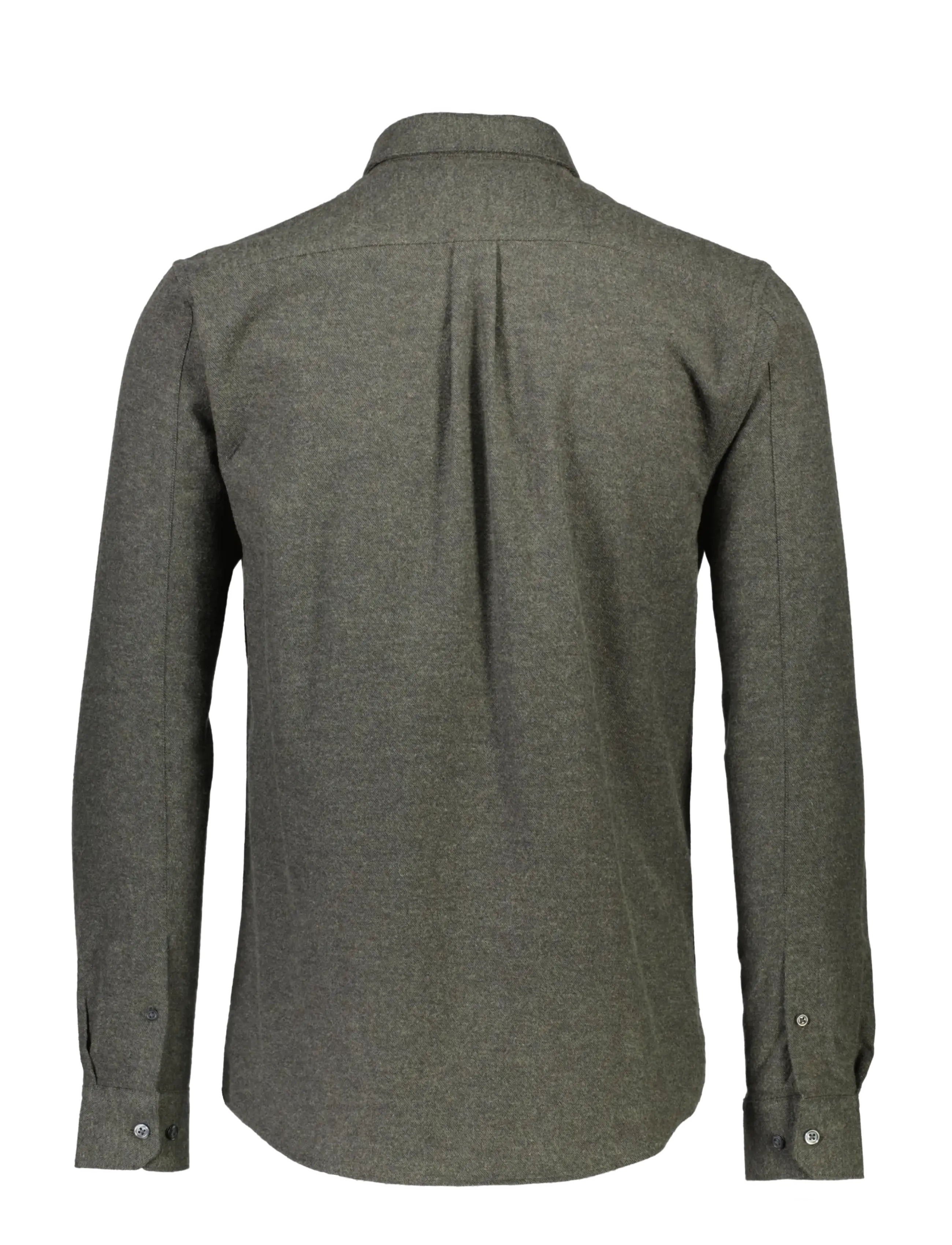Lindbergh - Brushed twill shirt L/S - flanellsärgid - army - 2