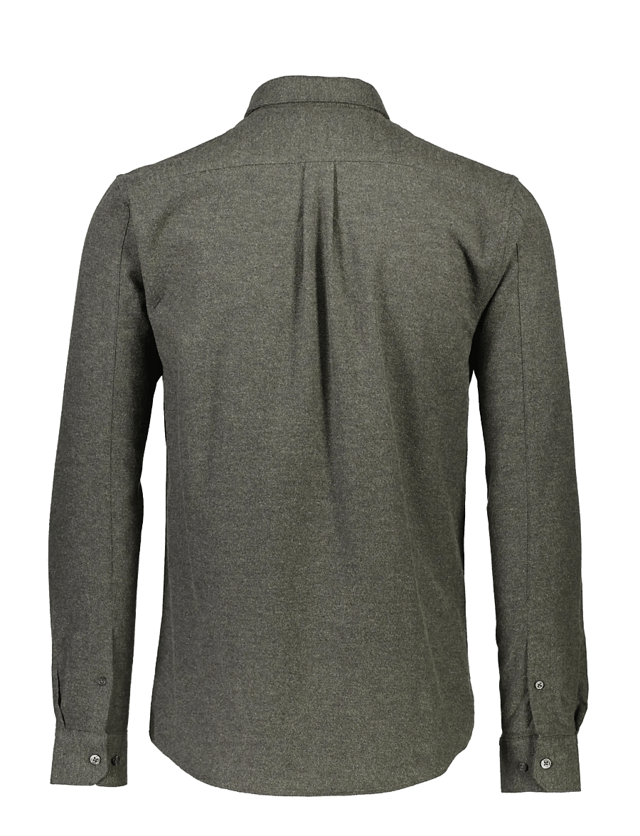 Lindbergh - Brushed twill shirt L/S - flanellsärgid - army - 2