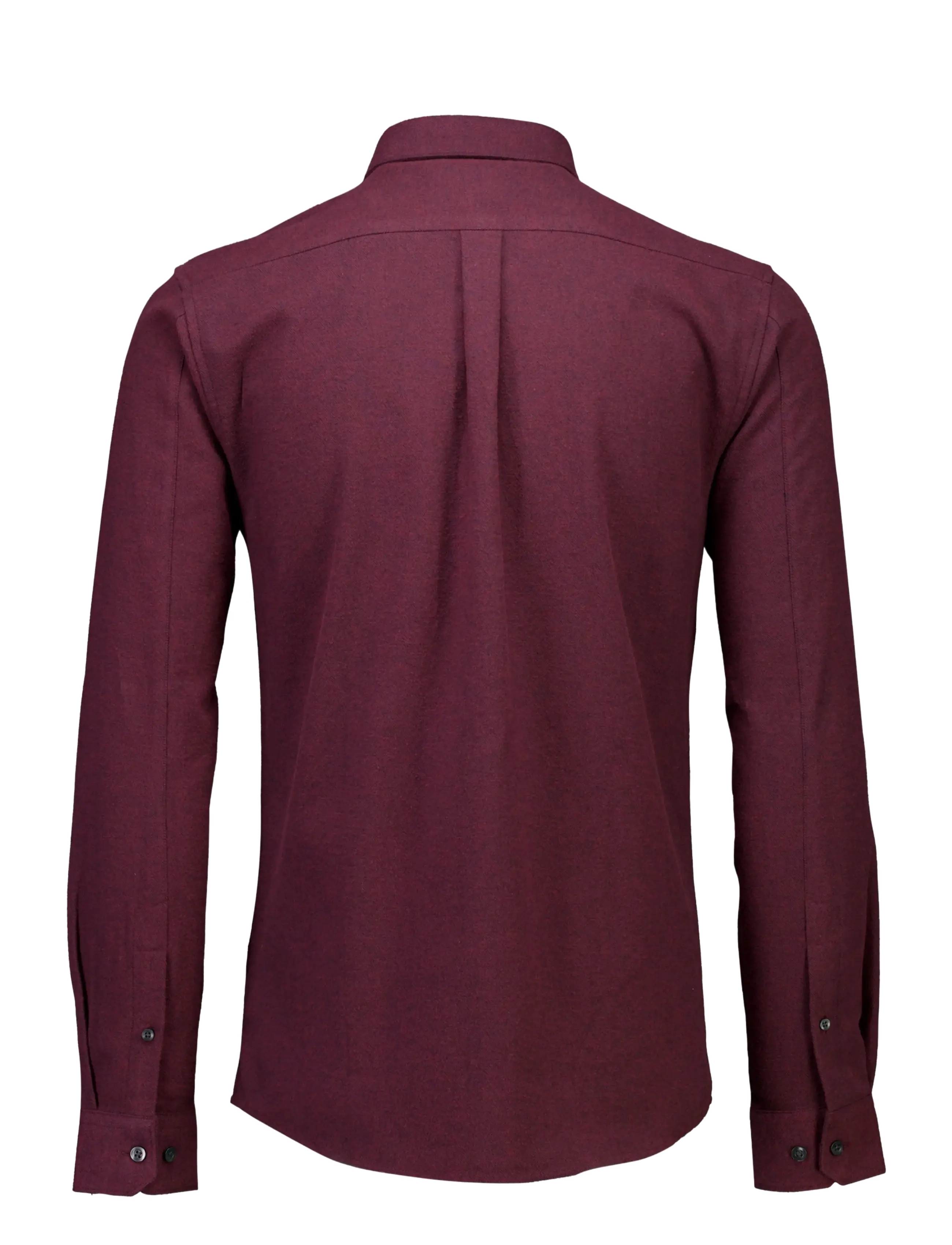 Lindbergh - Brushed twill shirt L/S - flanellsärgid - dk bordeaux - 2