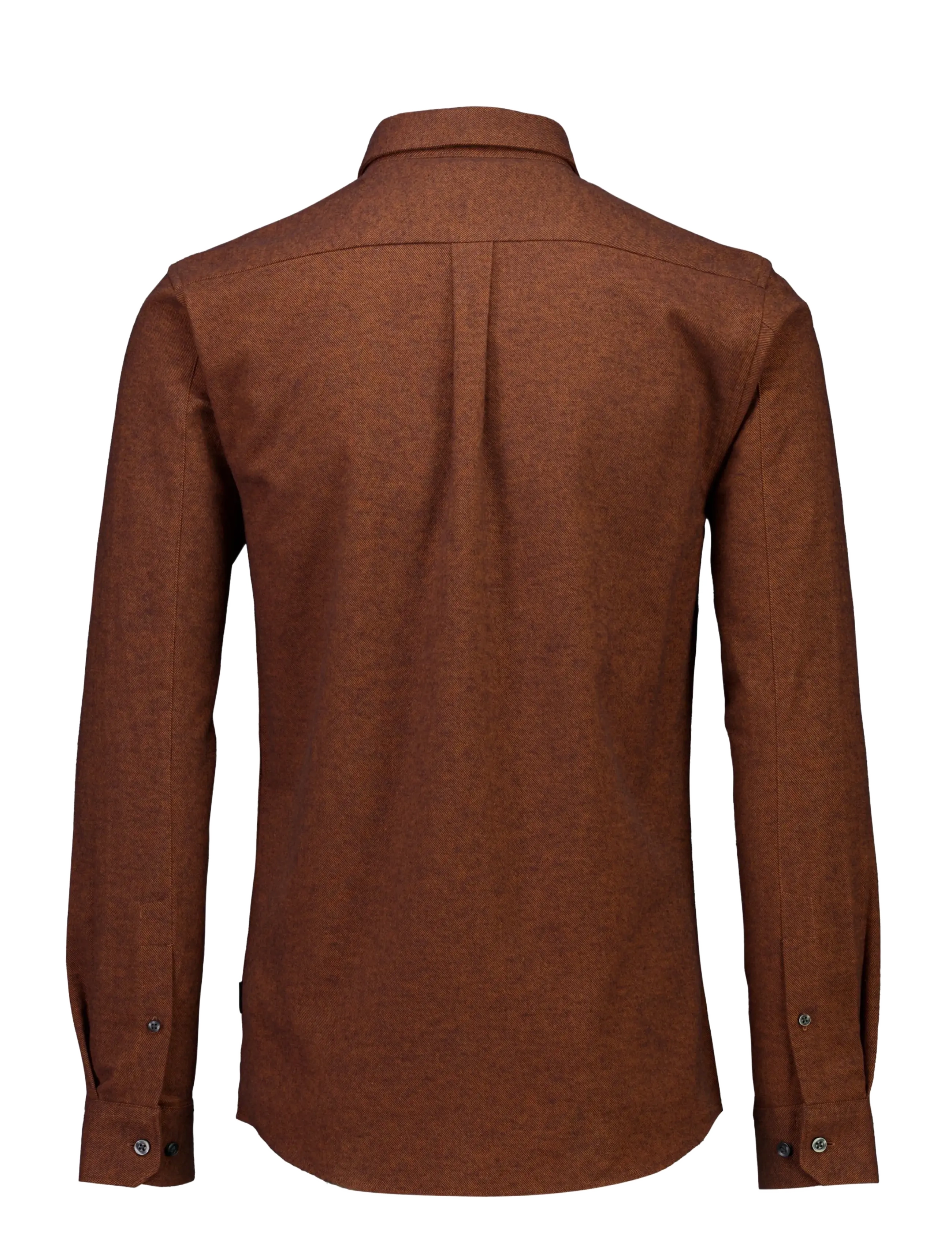 Lindbergh - Brushed twill shirt L/S - flanellsärgid - dk brown - 2
