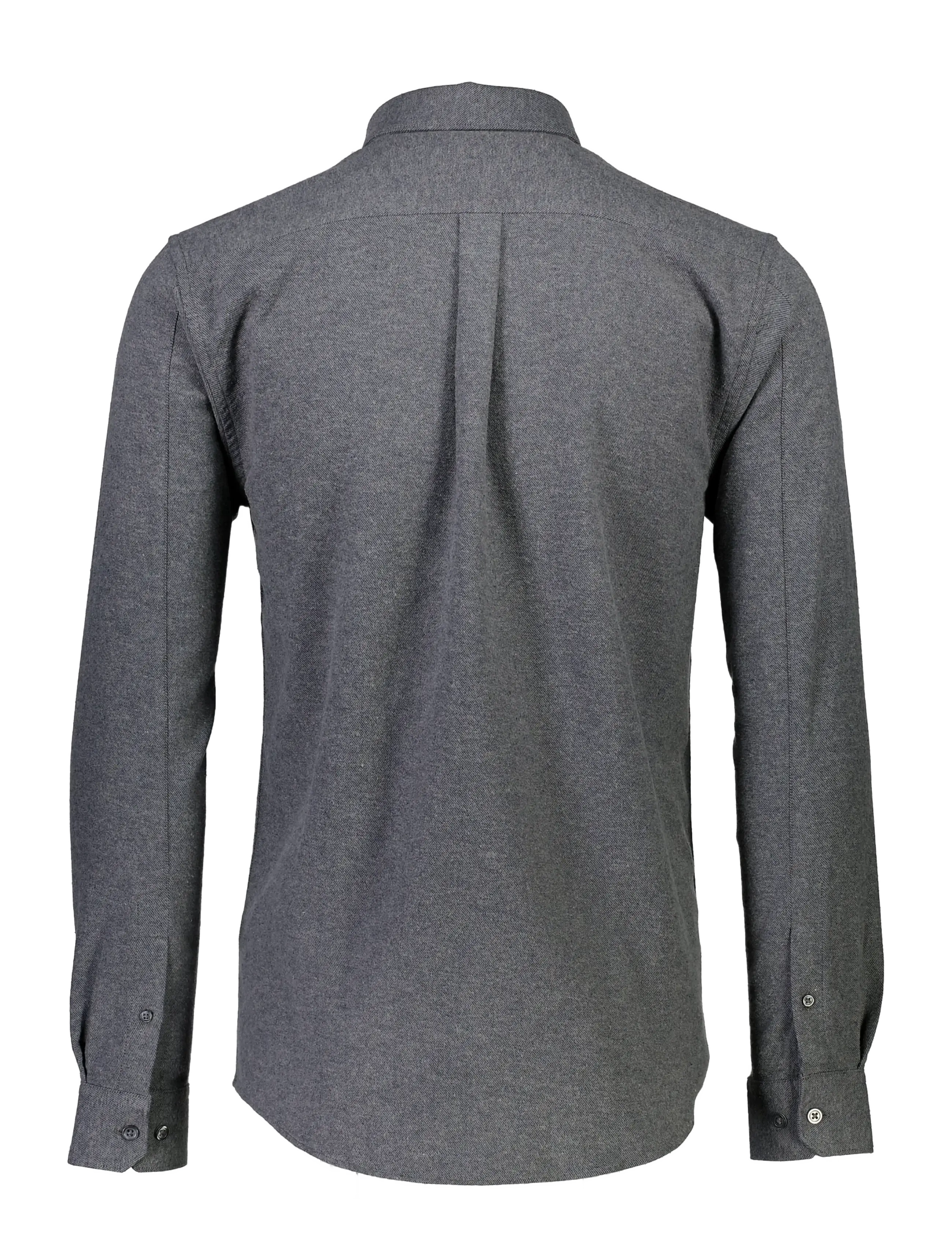 Lindbergh - Brushed twill shirt L/S - flanellsärgid - dk grey - 2