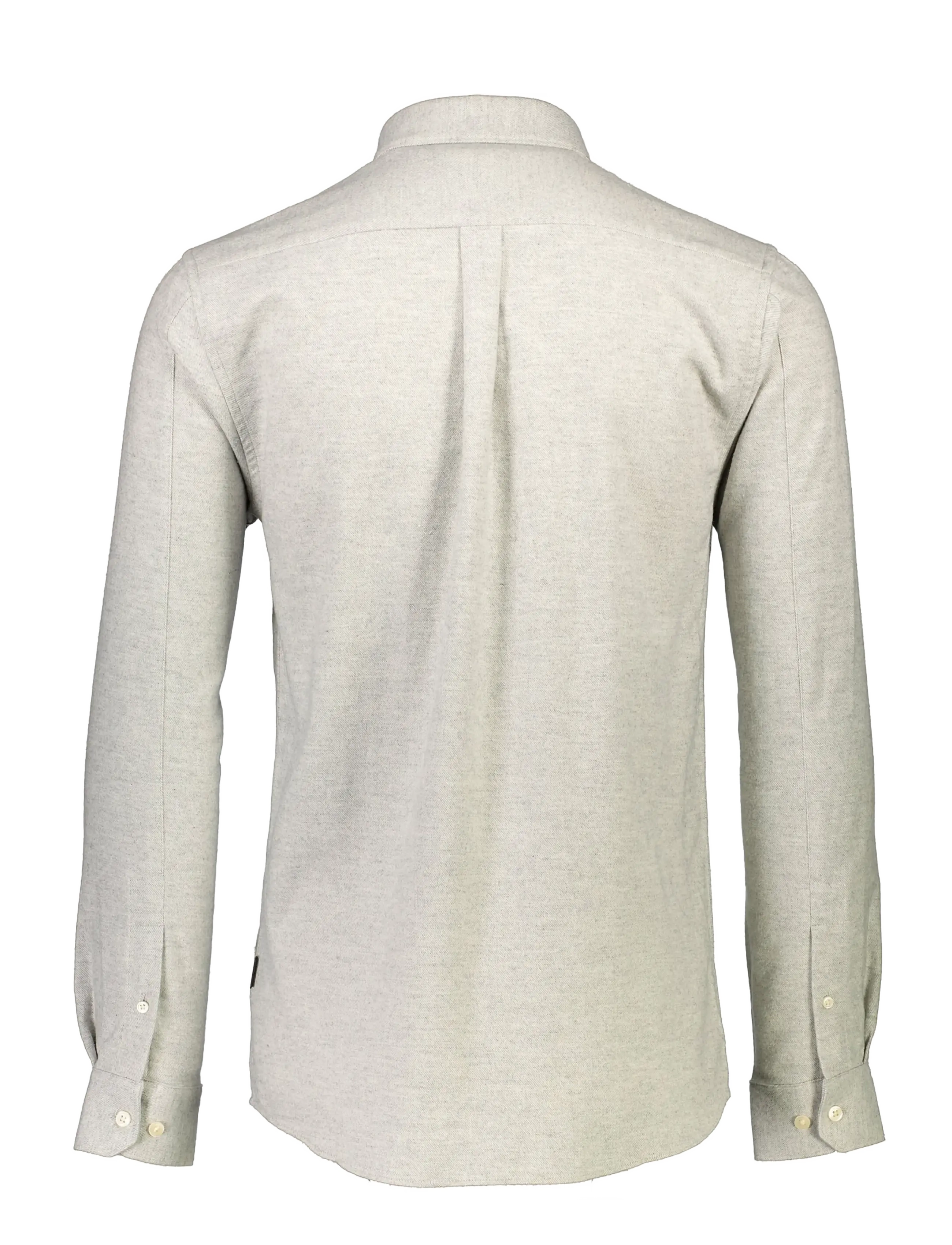 Lindbergh - Brushed twill shirt L/S - flanellsärgid - lt grey - 2