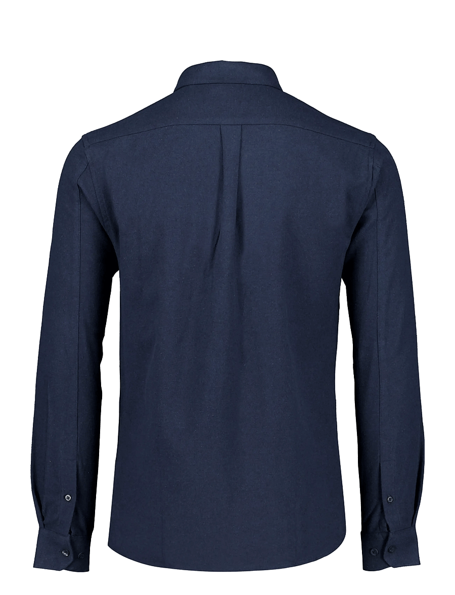 Lindbergh - Brushed twill shirt L/S - flanellsärgid - navy - 1