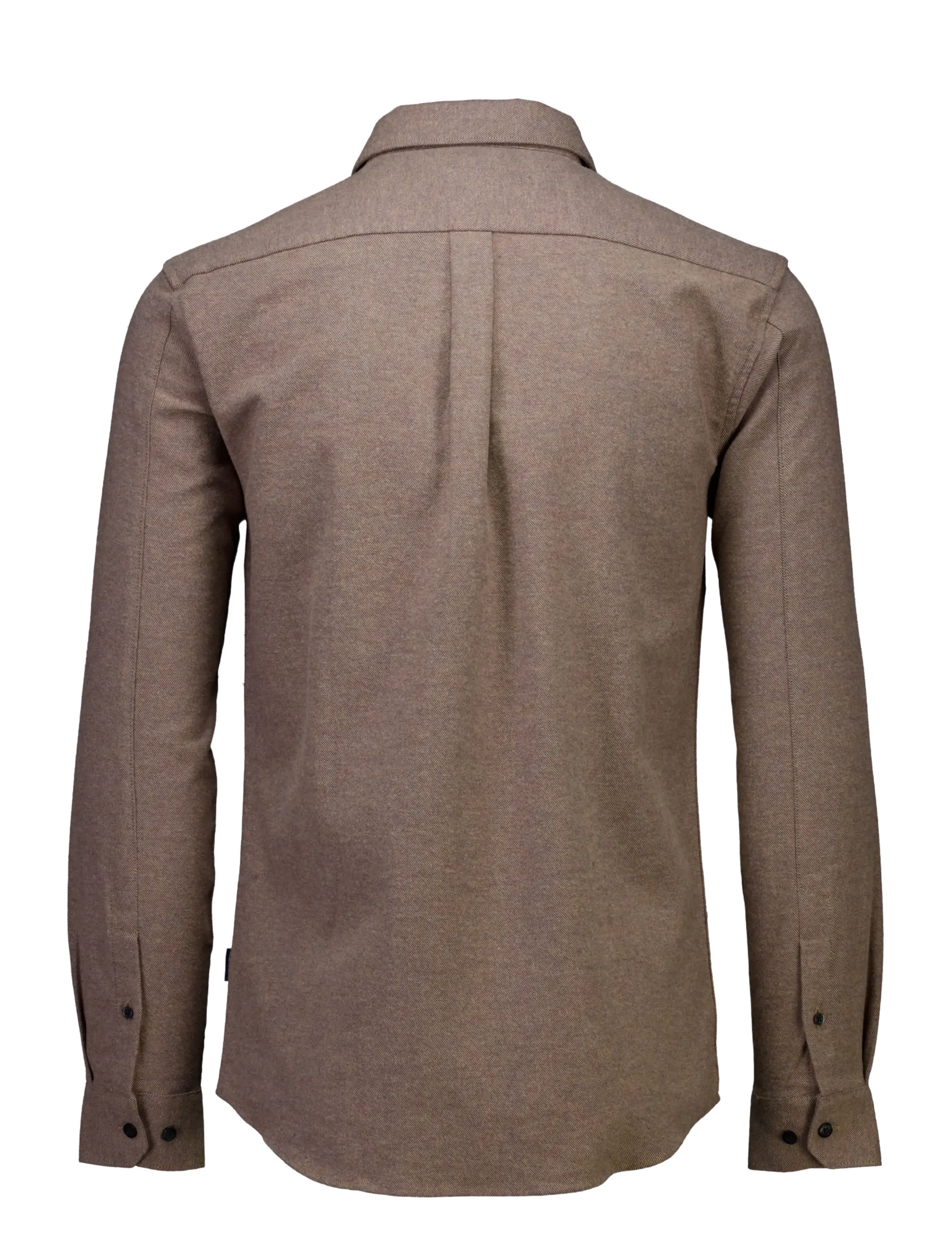 Lindbergh - Brushed cotton shirt L/S - flanellsärgid - mid brown - 2